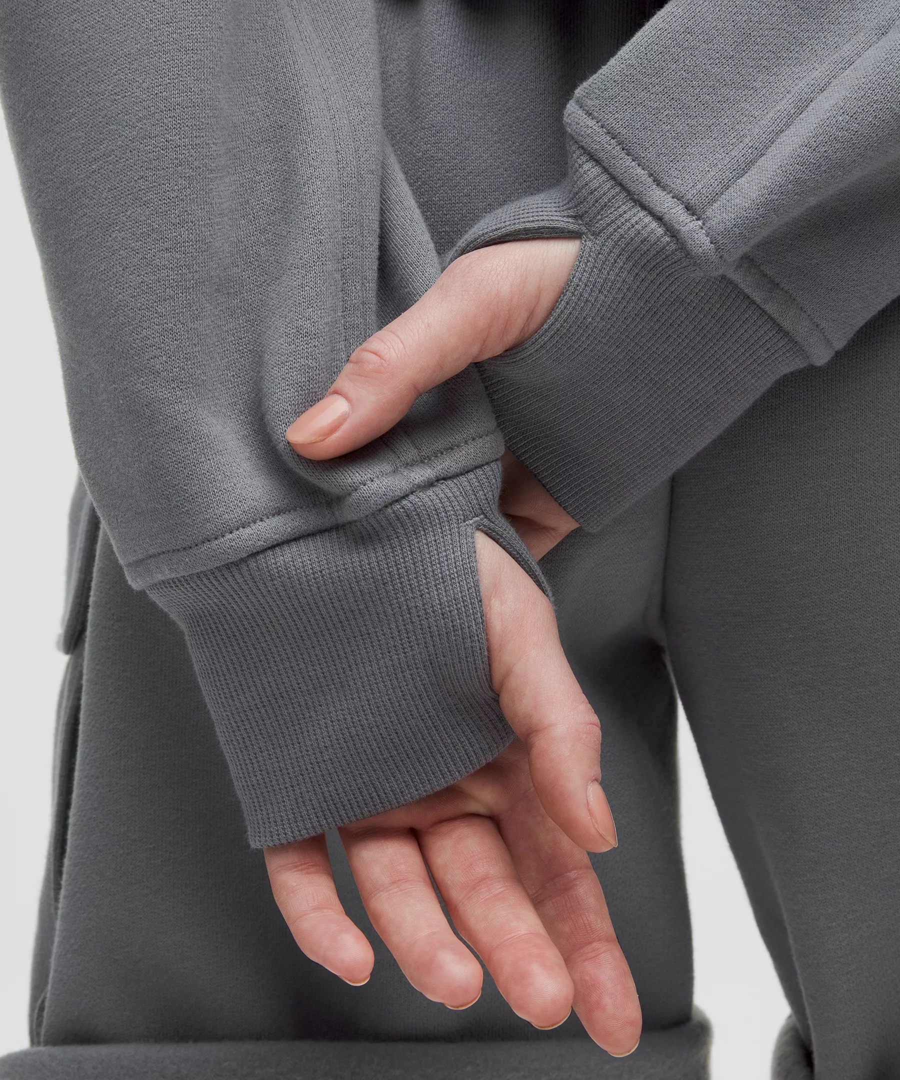 Scuba Oversized Half-Zip Hoodie - 6