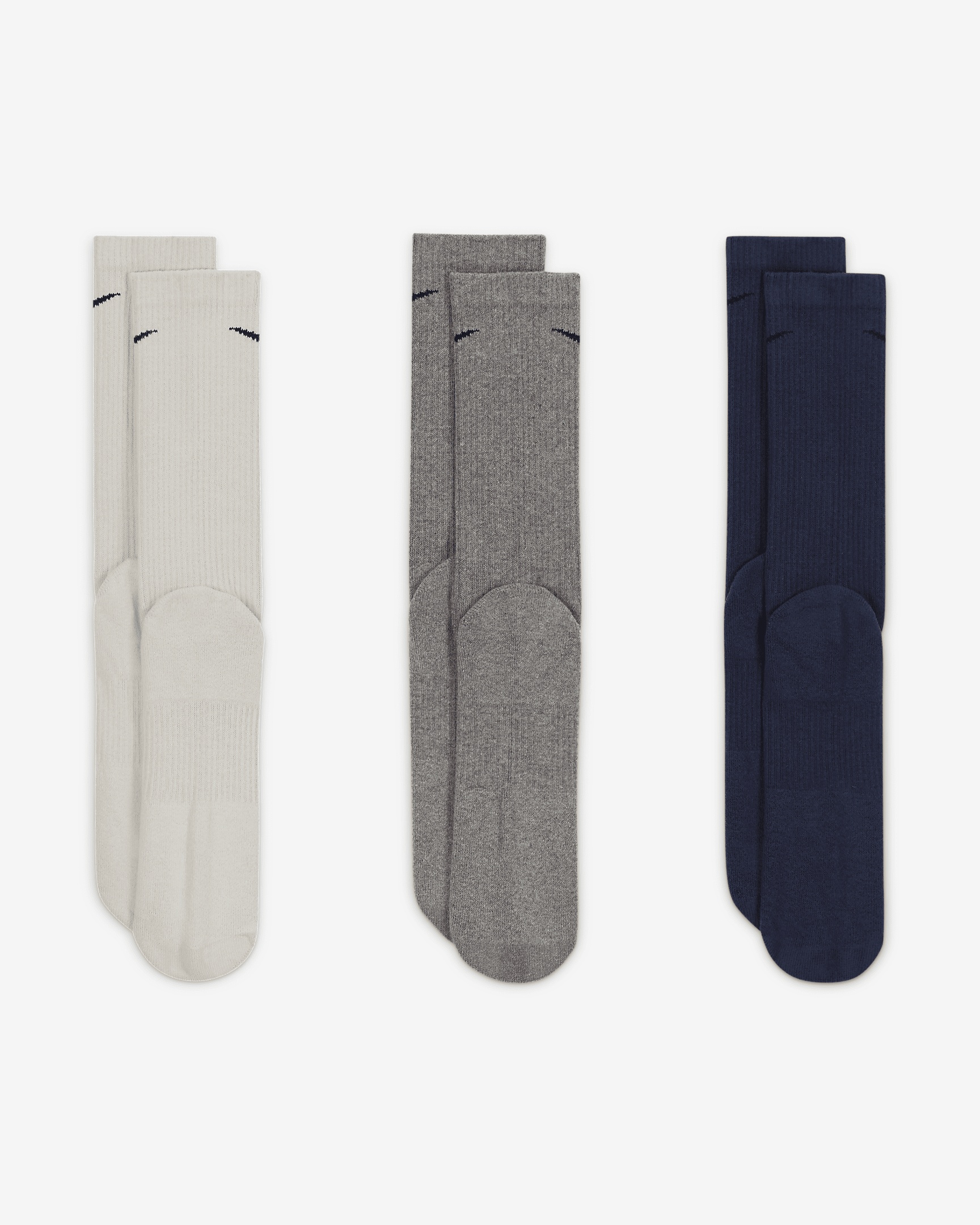 Nike Everyday Plus Cushioned Training Crew Socks (3 Pairs) - 3