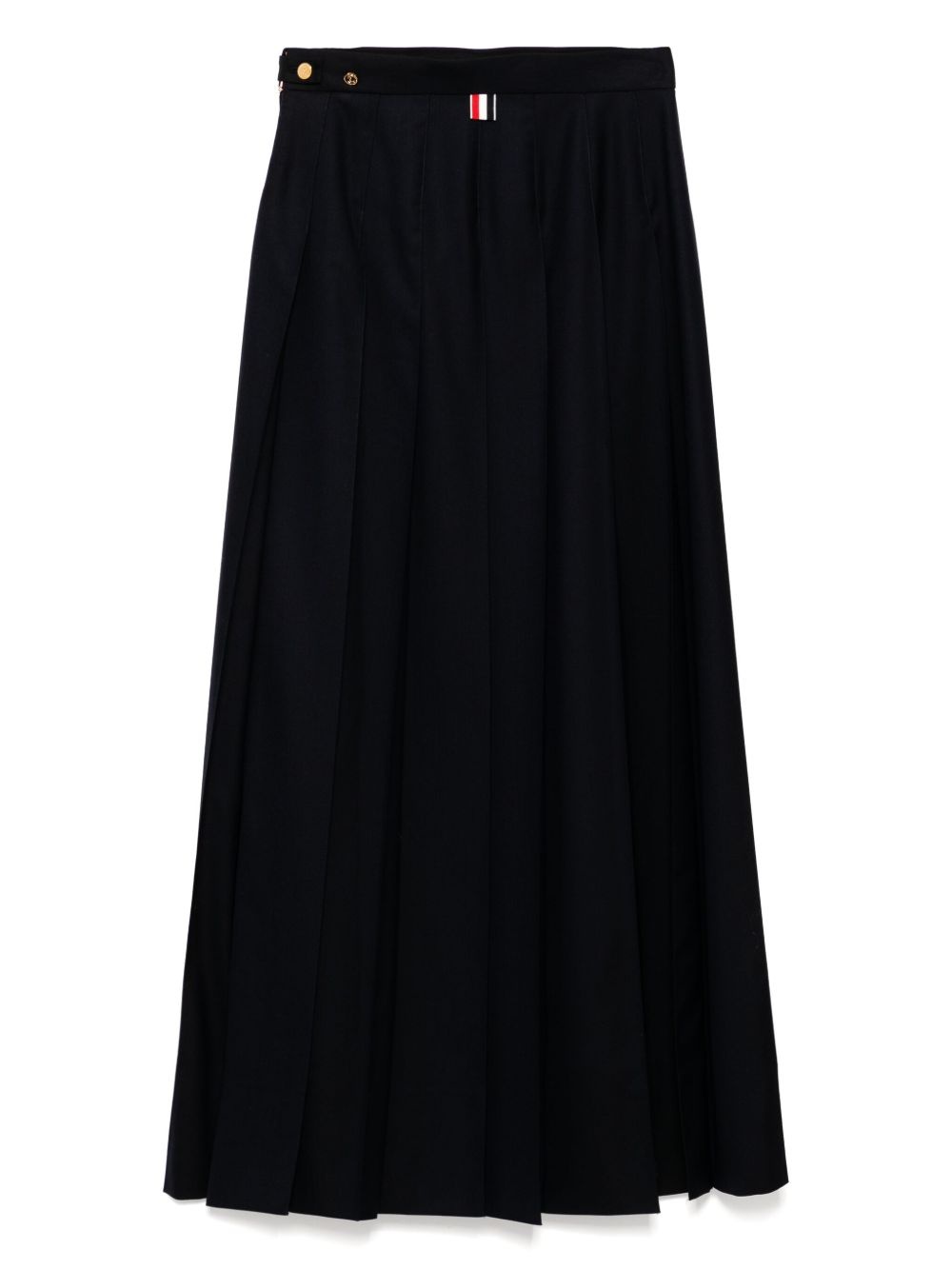twill pleated skirt - 2