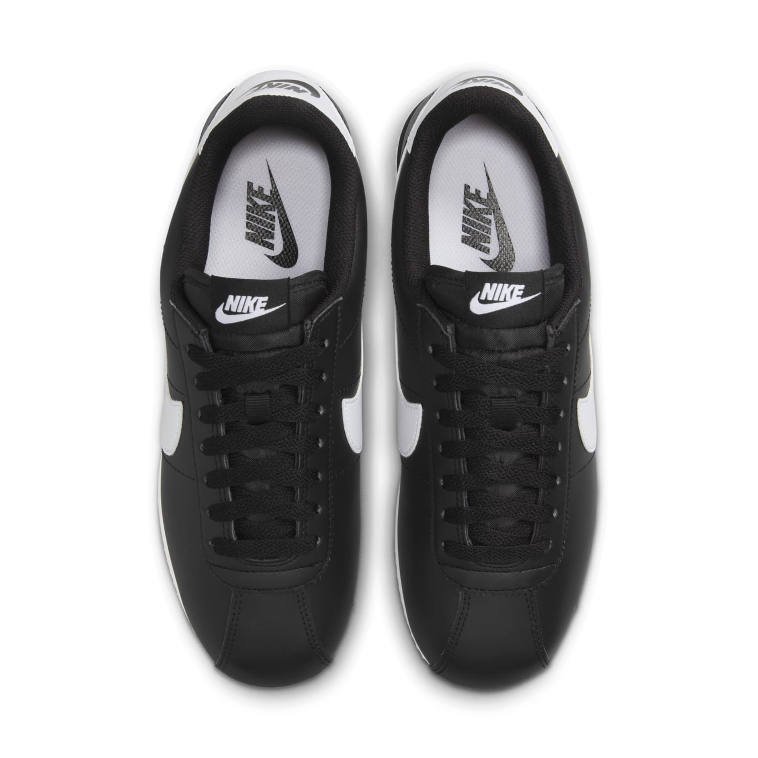 (WMNS) Nike Cortez Leather 'Black White' DN1791-001 - 4