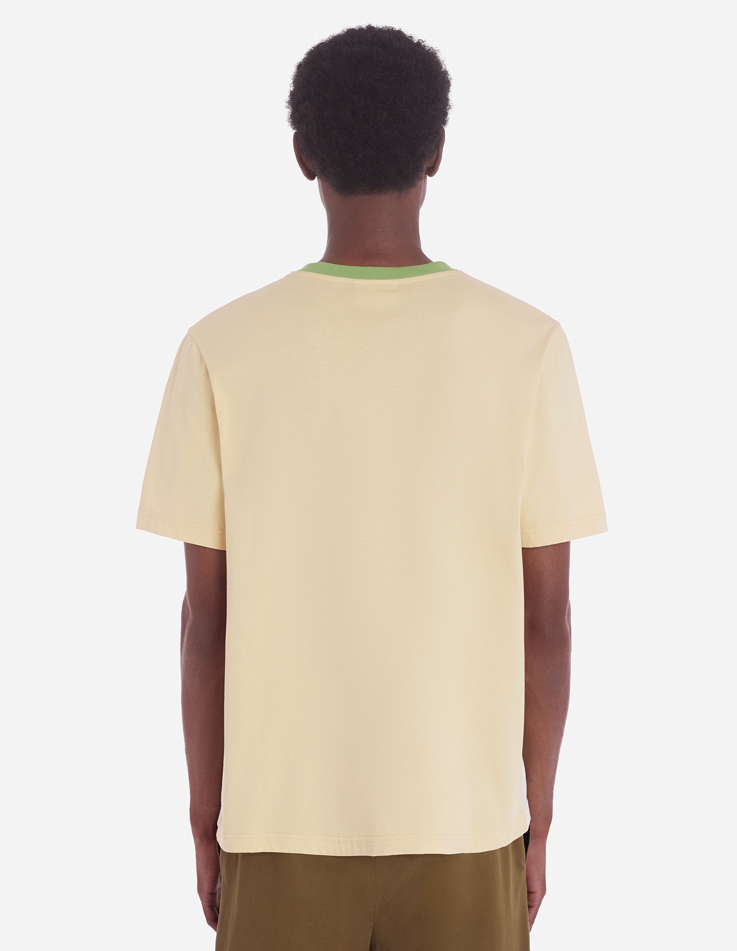 CAFE KITSUNE COLORBLOCK RELAX TEE-SHIRT - 8