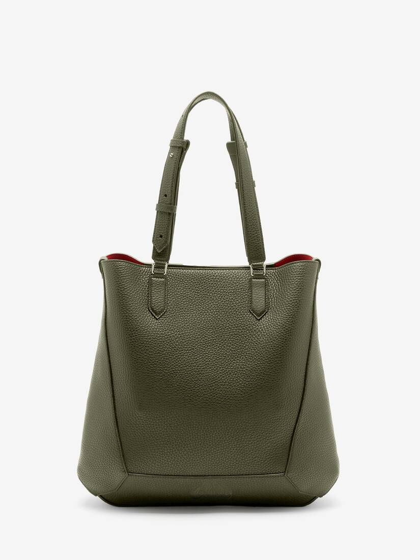 Men's The Edge Medium Tote Bag in Dark Khaki - 3