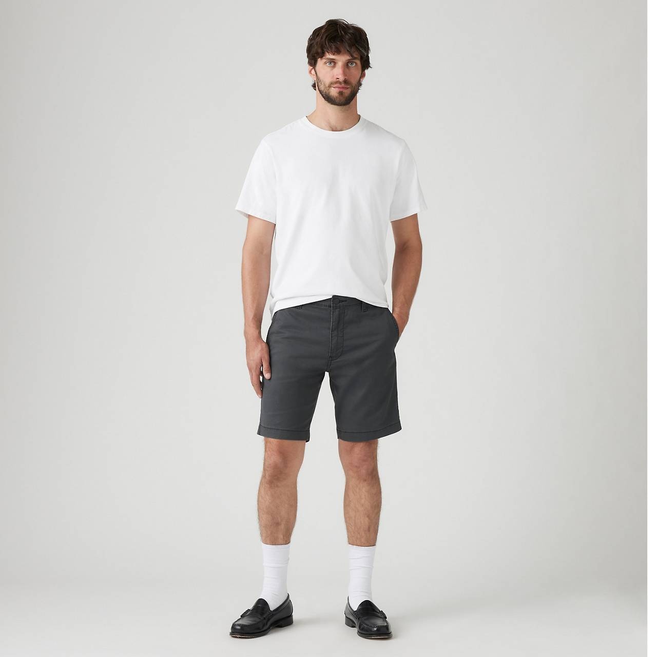 LEVI’S® XX CHINO TAPER FIT COTTON LINEN MEN'S SHORTS - 2