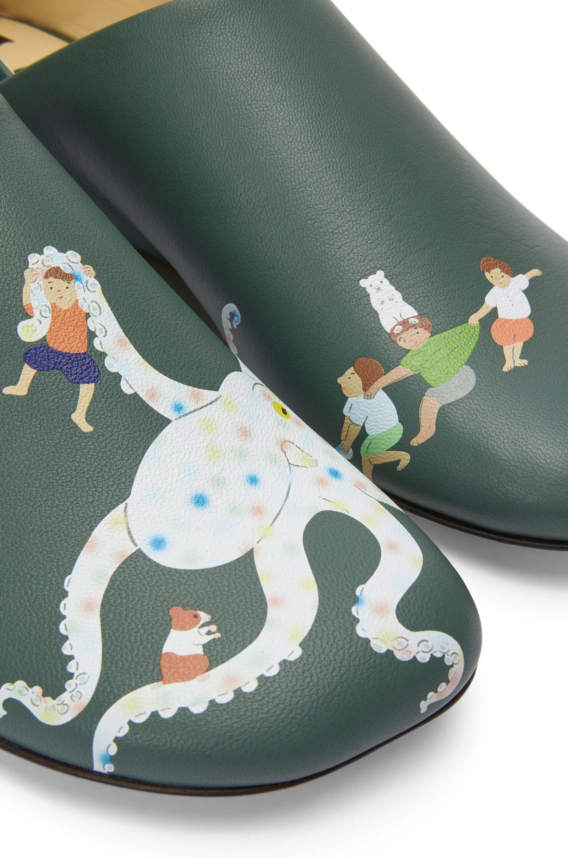 Octopus Toy slipper in nappa - 5