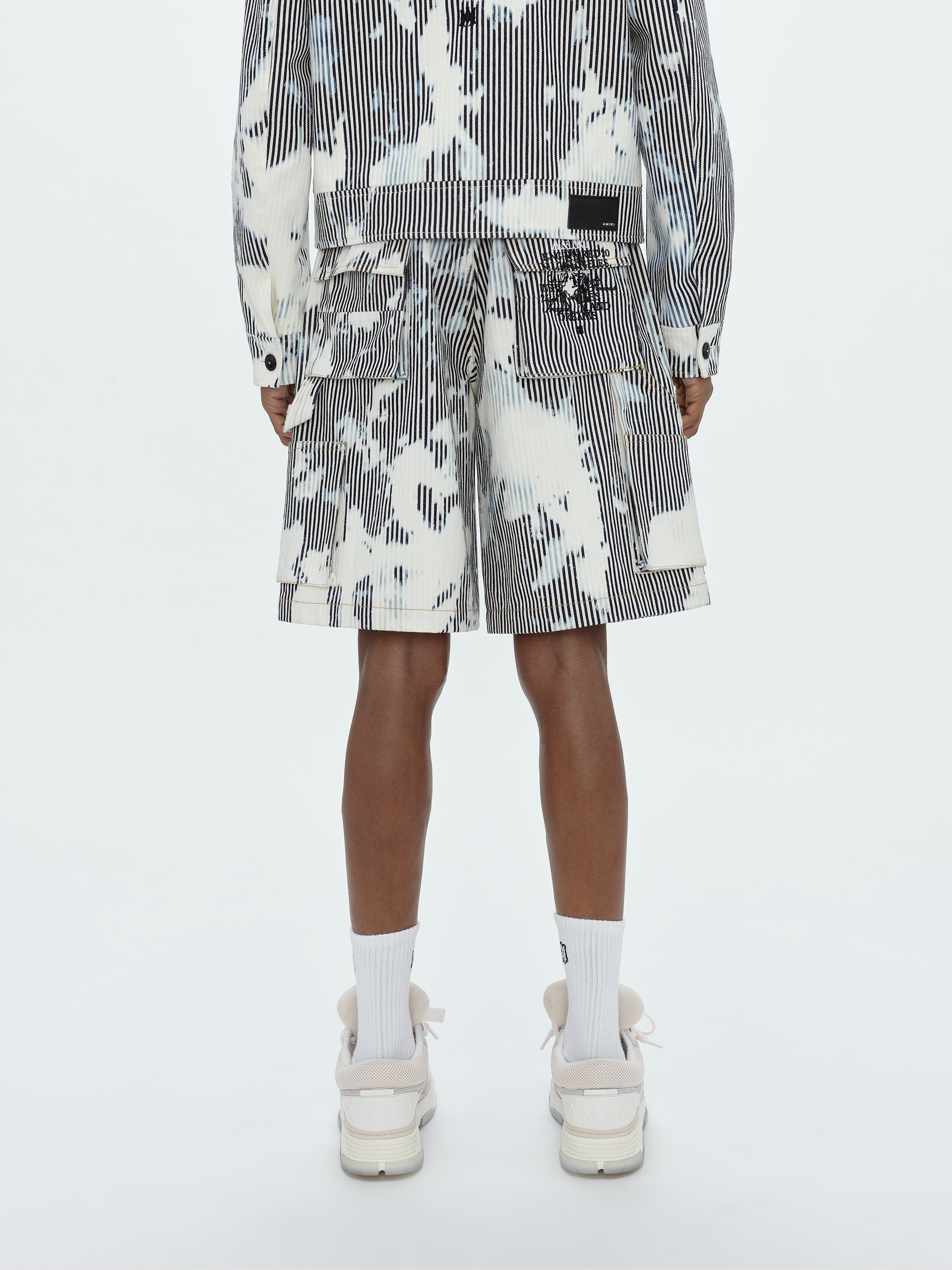 STRIPED WORKMAN SHORT - 5