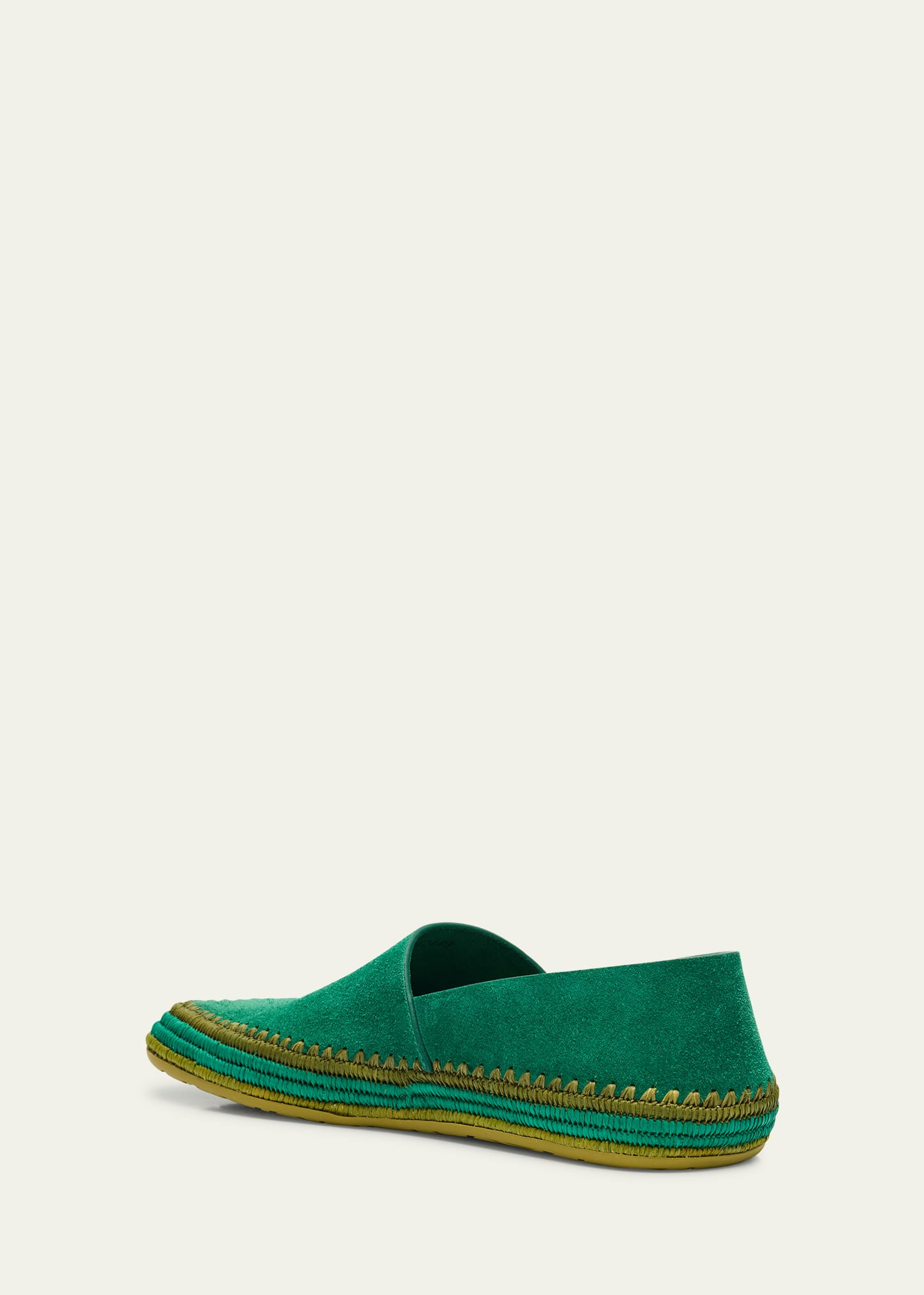 Men's Rio Suede and Raffia Espadrilles - 4