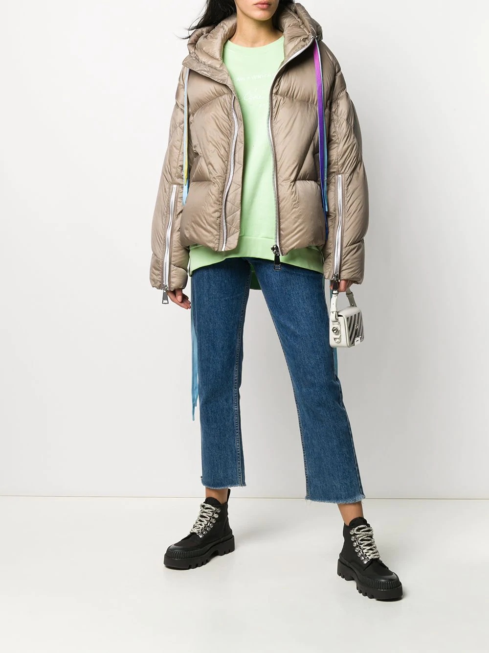 oversized puffer jacket - 2