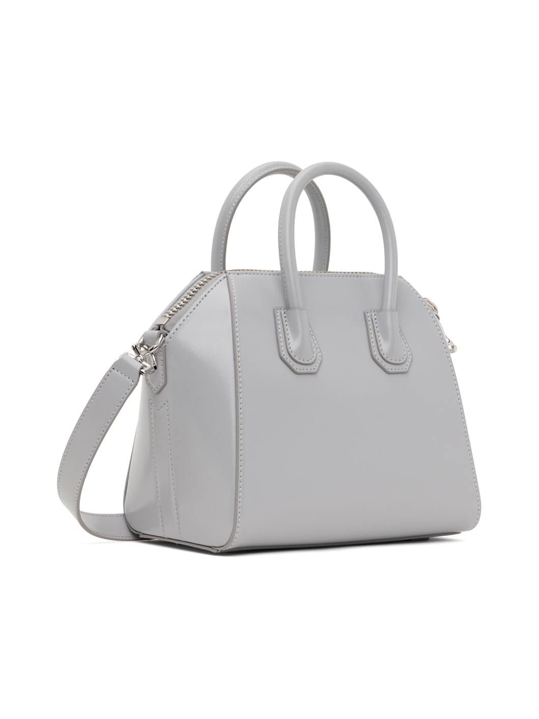 Gray Mini Antigona Bag - 3