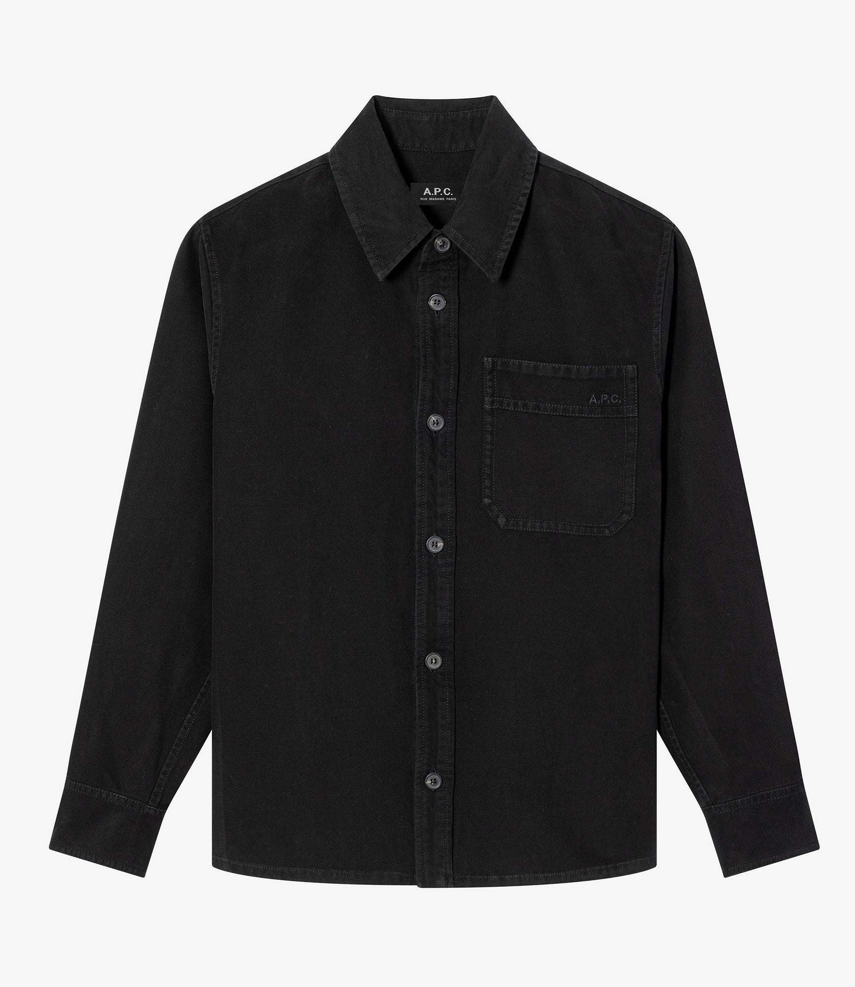 BASILE BRODÉE POITRINE OVERSHIRT - 1