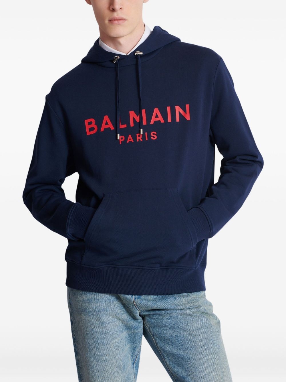 logo-print hoodie - 5