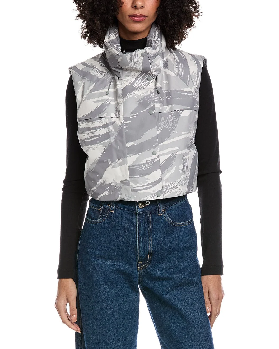 Moncler Hyke Vanilis Print Vest - 1