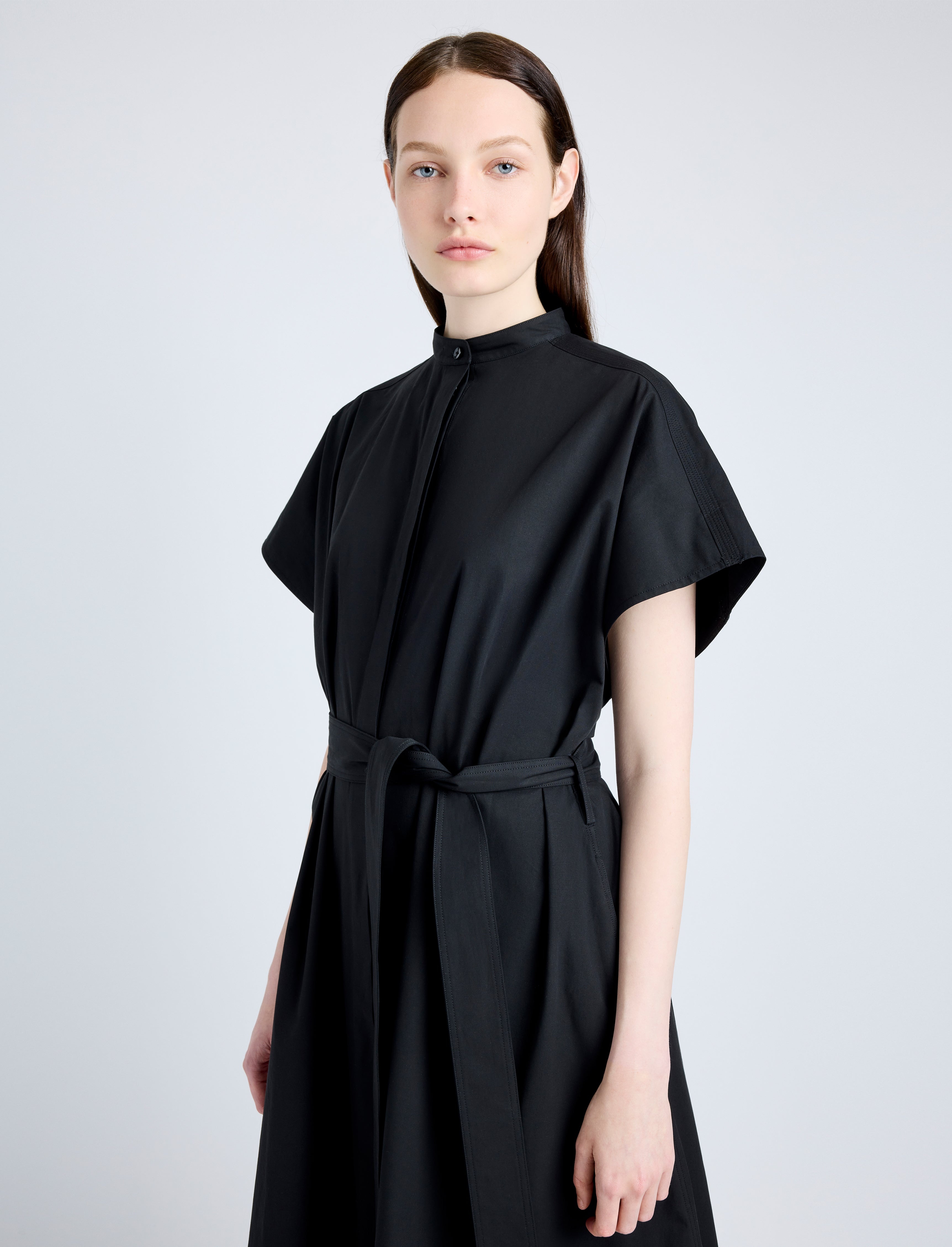 Walker Dress in Eco Poplin - 5