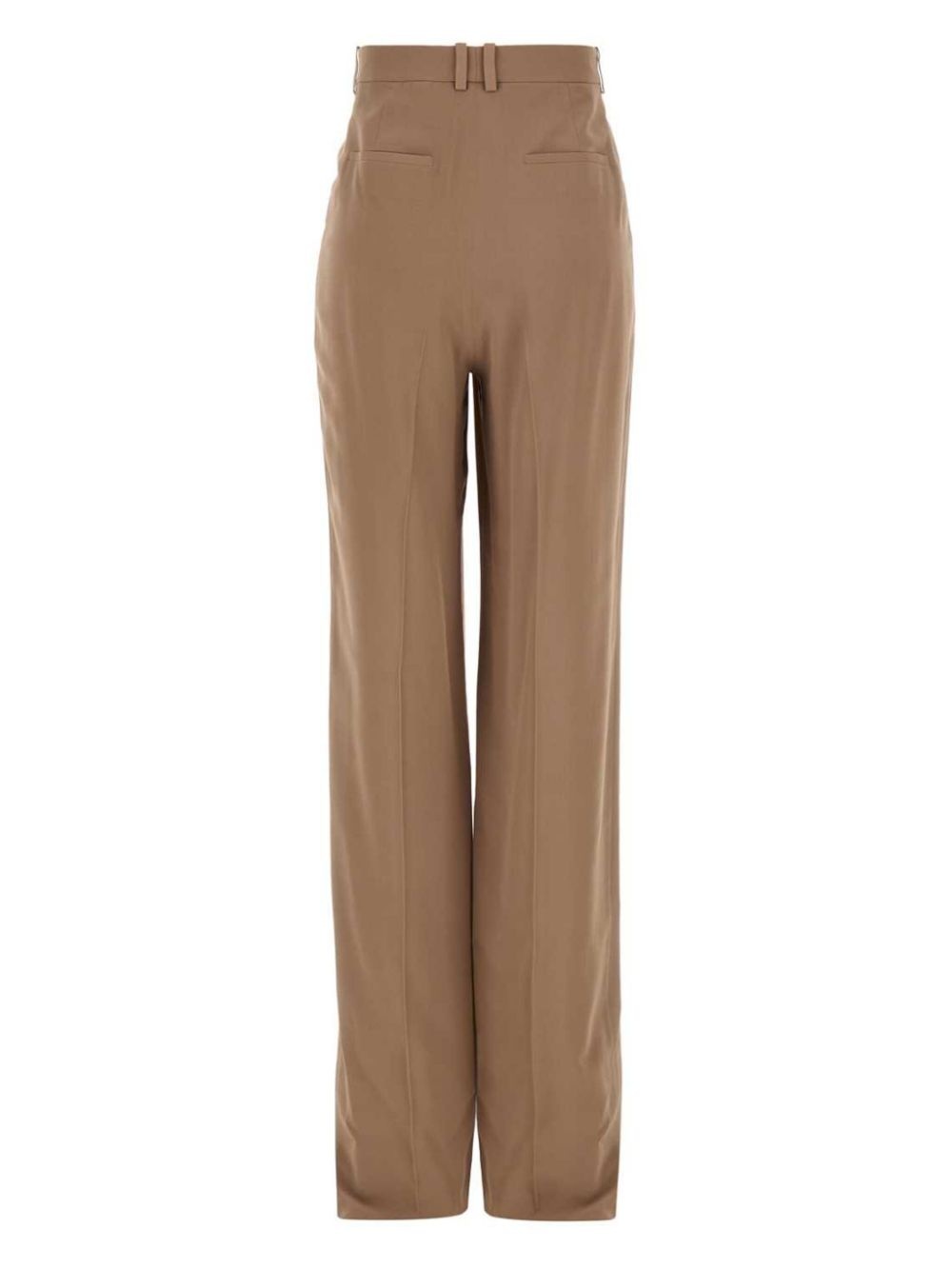 silk crepe trousers - 2