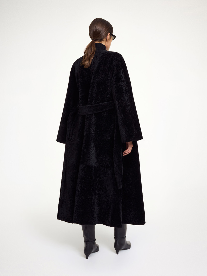 Sandria shearling coat 3
