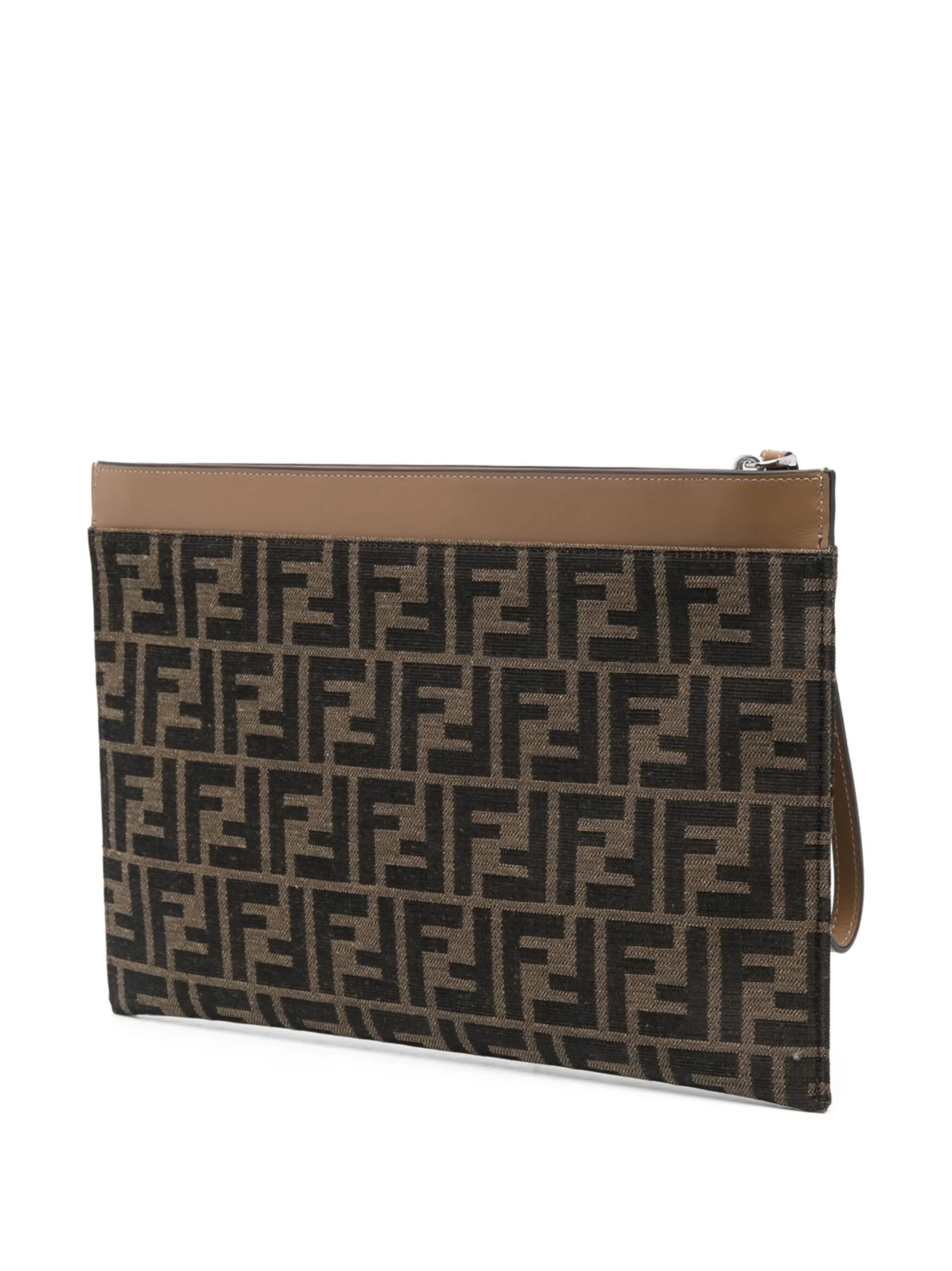 Monogram-pattern Clutch Bag - 2