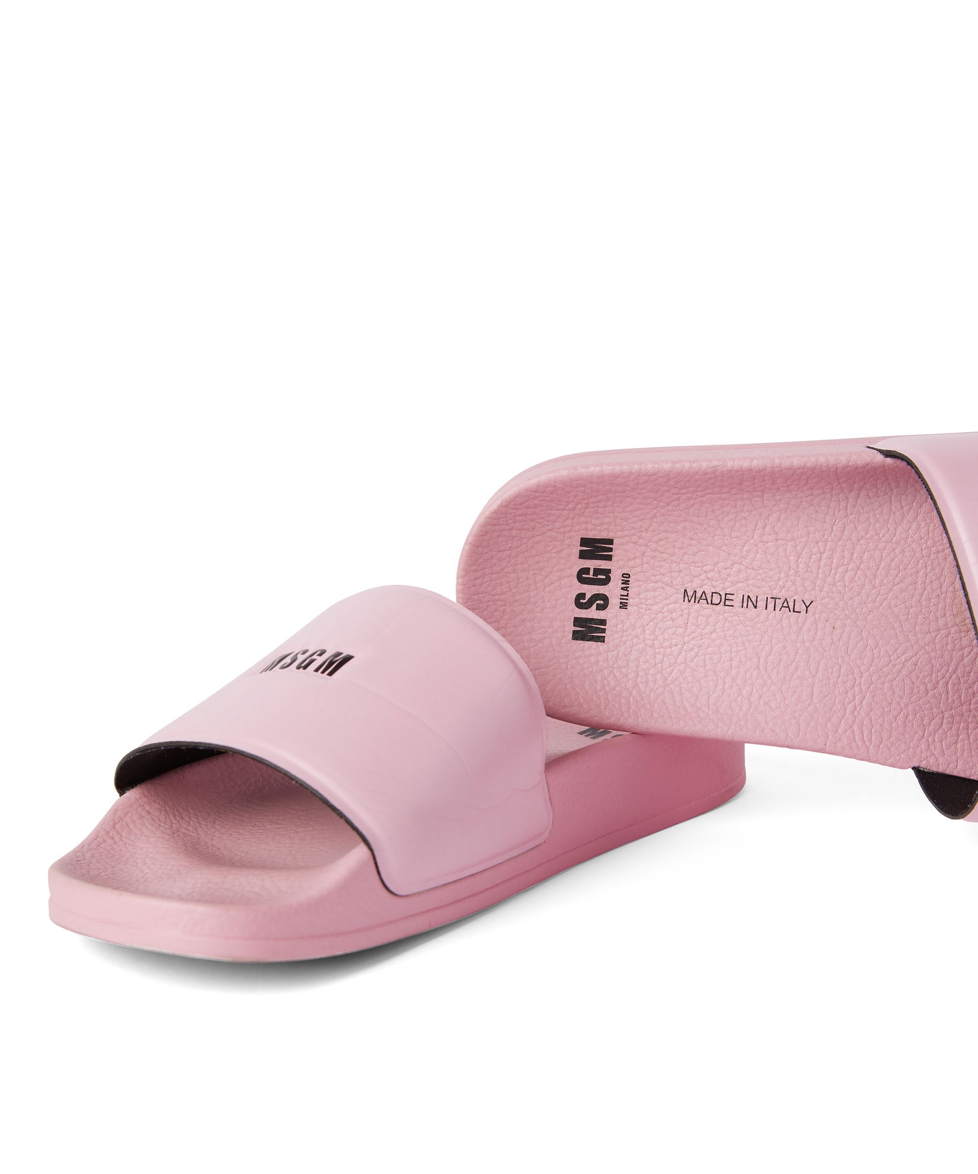 Pool slippers with MSGM micro logo - 4
