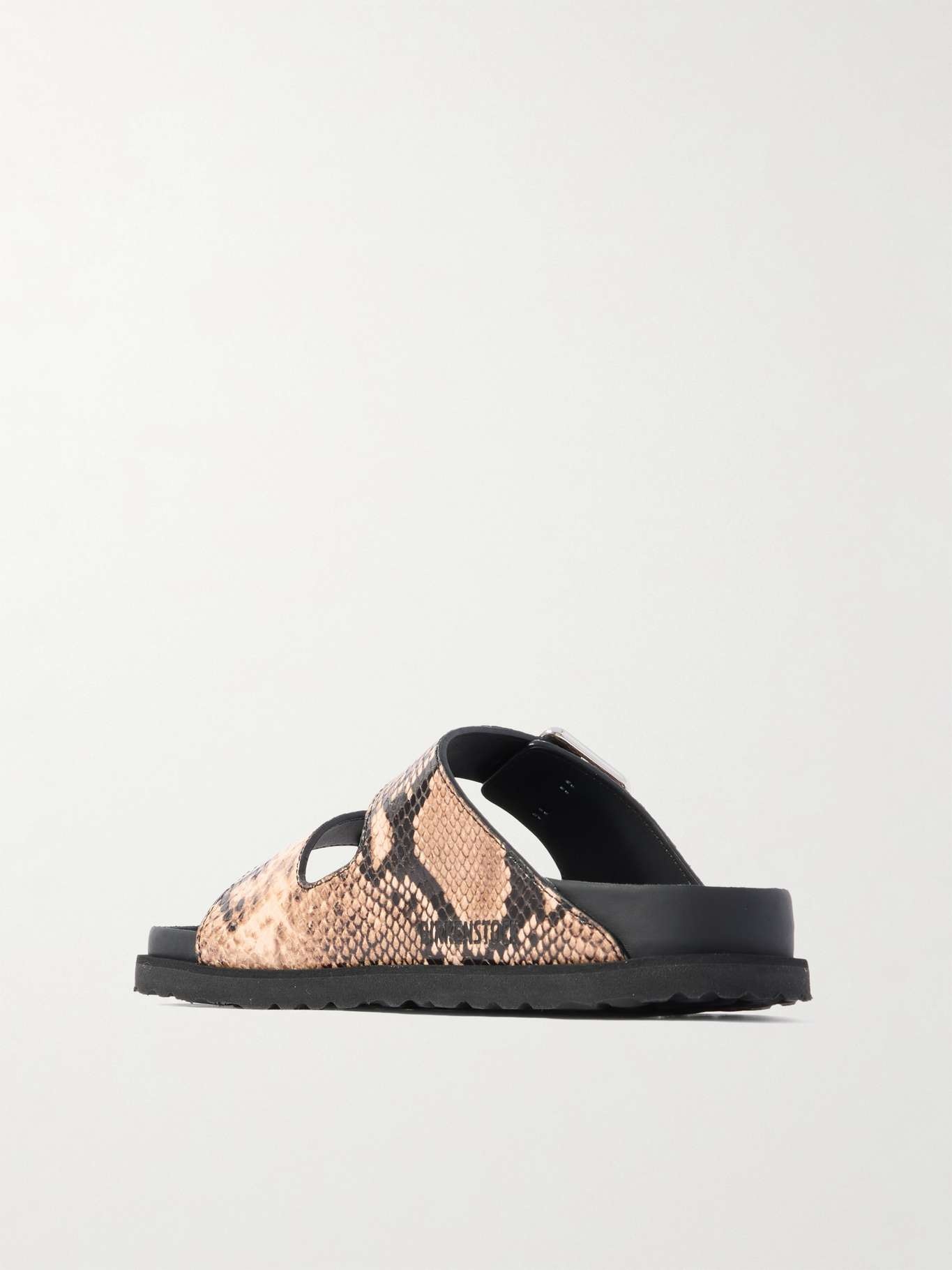 Arizona snake-effect leather sandals Snake print - 3