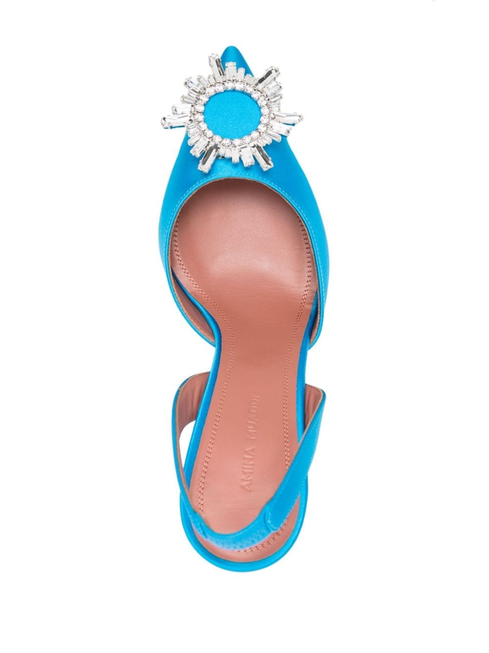 Begum 95mm satin pumps - 4