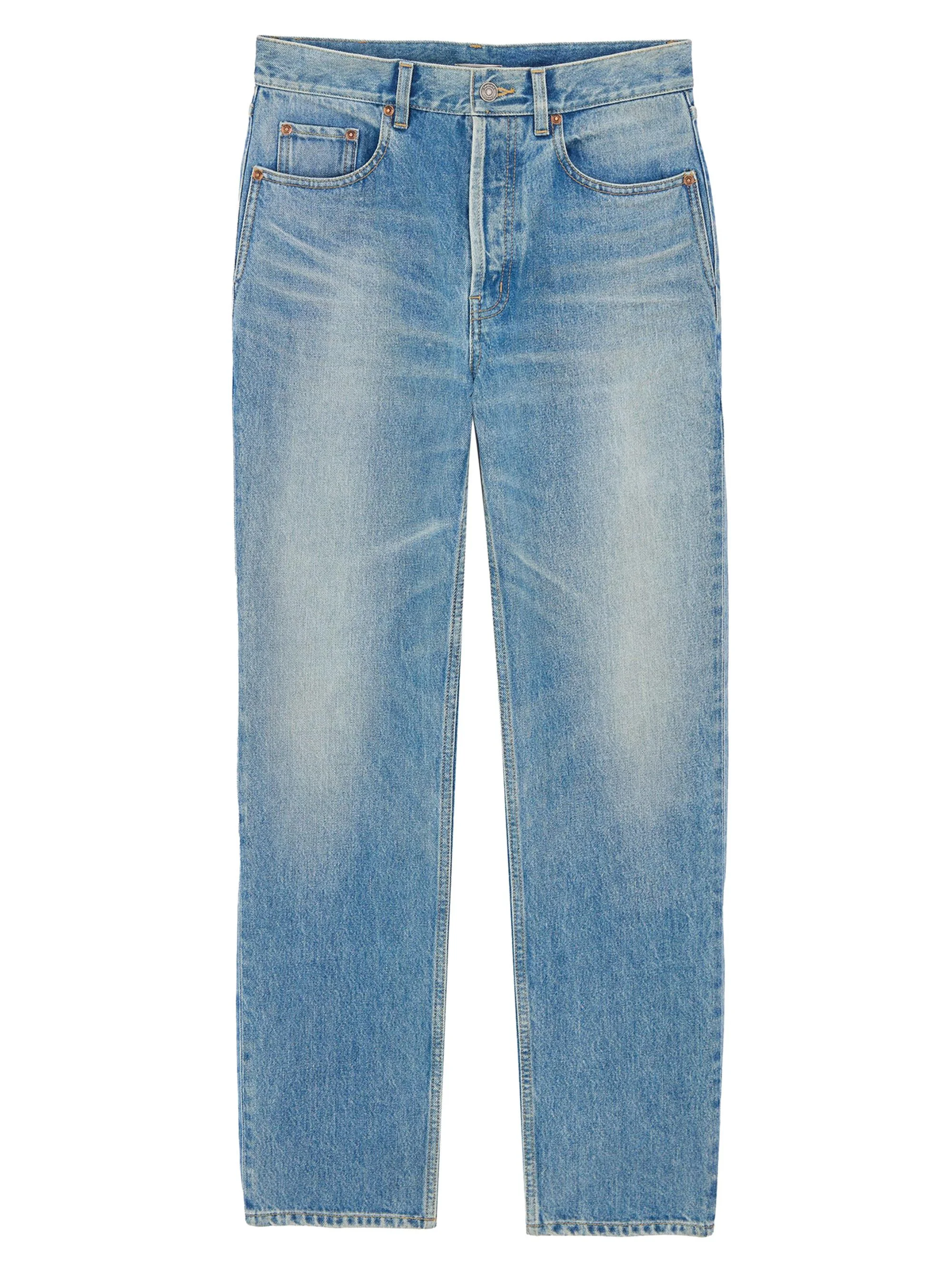 Men's Mick Long Jeans in Denim - Indigo Ocean - 1