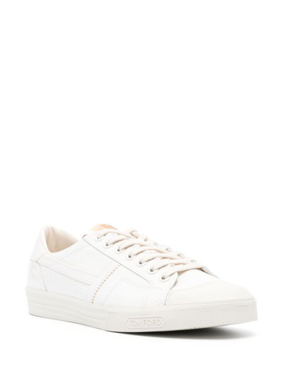 TOM FORD Jarvis leather sneakers outlook