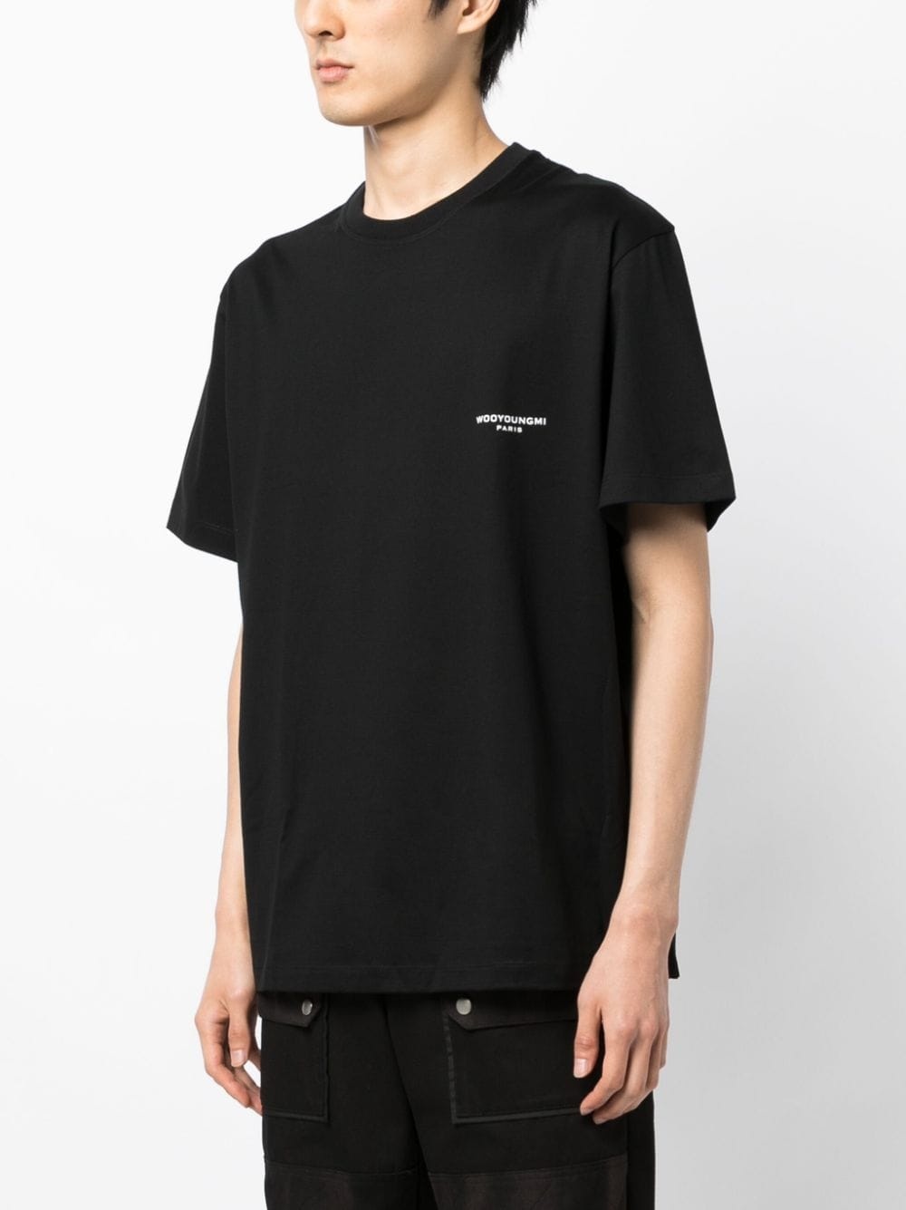 logo-print cotton T-shirt - 7