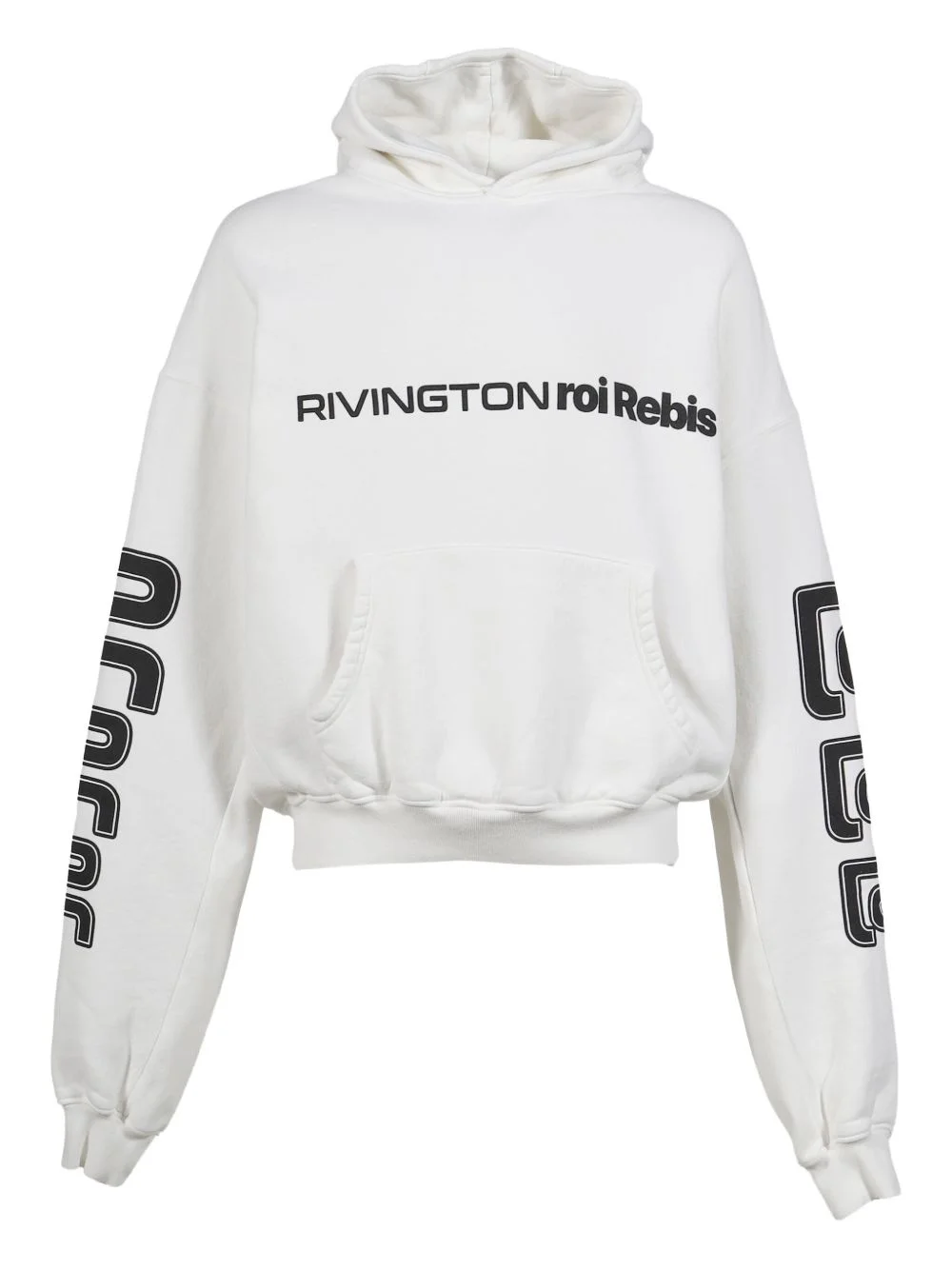 logo-print hoodie - 1