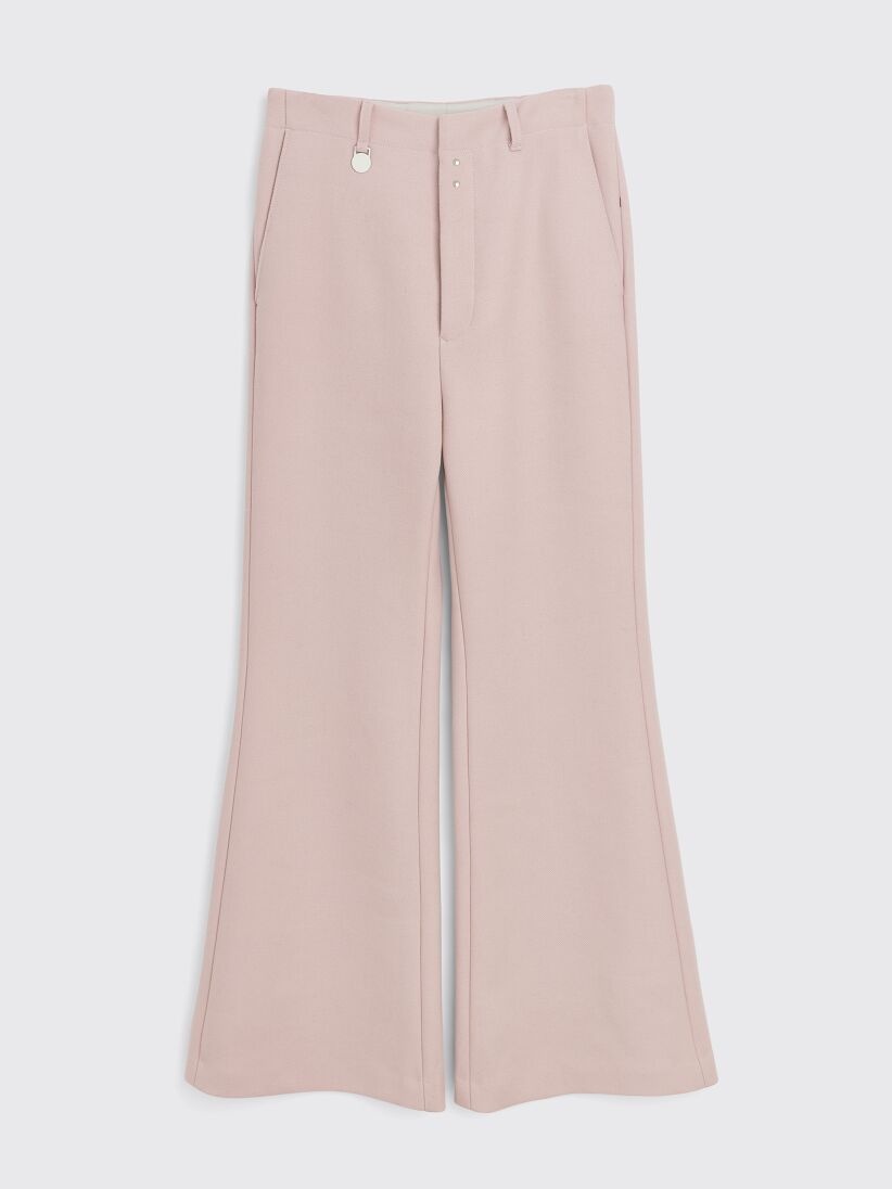 MM6 MAISON MARGIELA WOOL SUIT PANTS PINK - 1