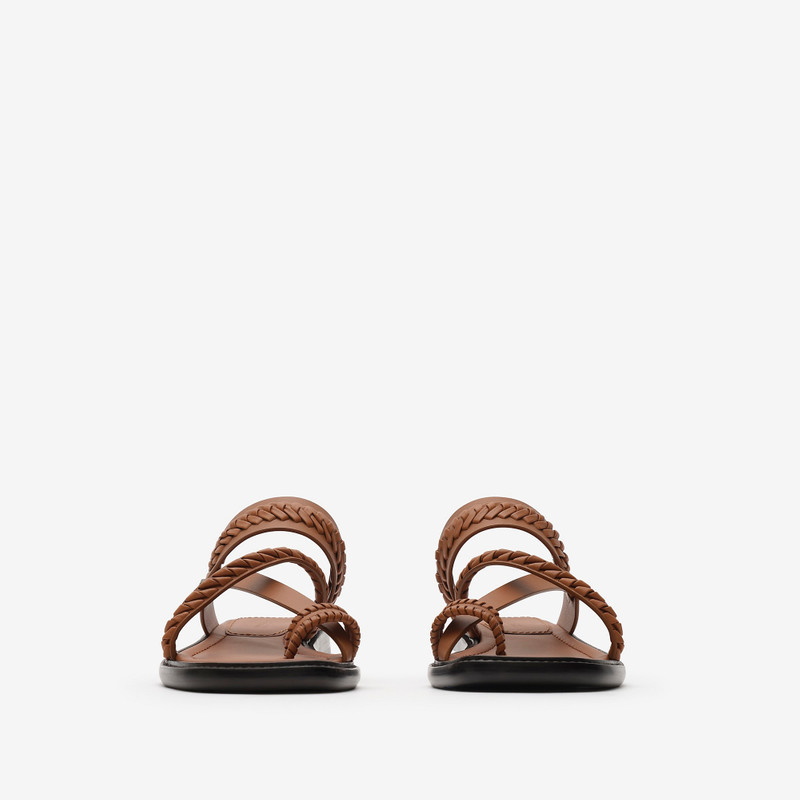 Burberry Leather Baez Sandals​ outlook