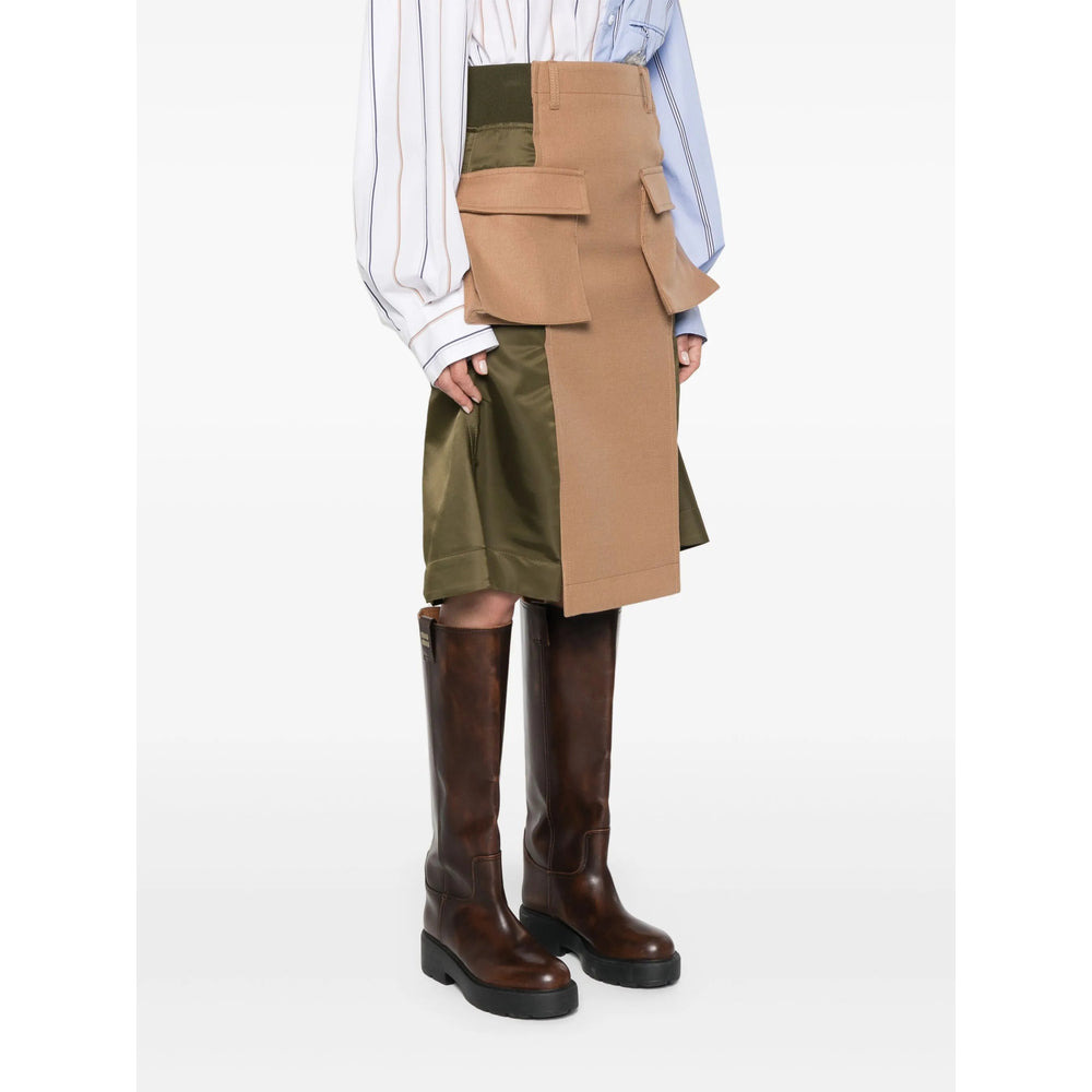 Sacai Brown Skirts - Straight Skirts Women - 3