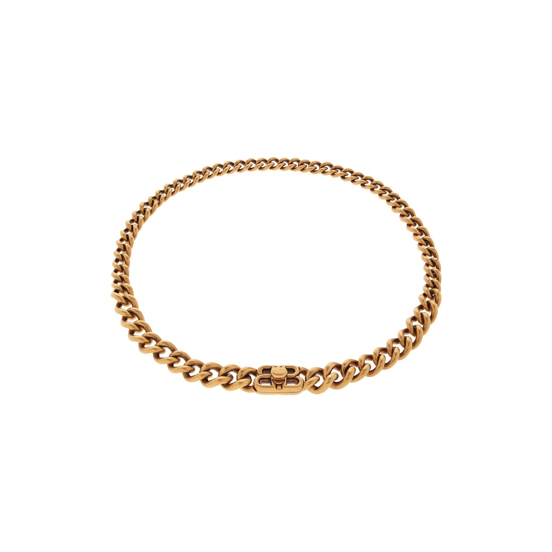 Monaco Chain Necklace  in Antique Gold - 1