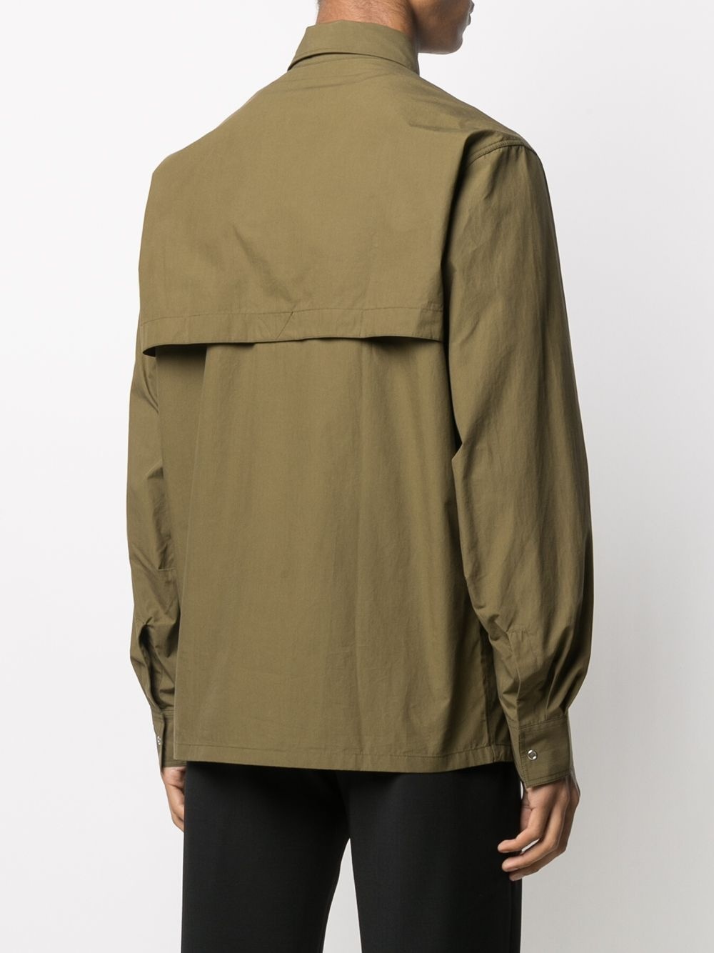 long-sleeved utility shirt - 4