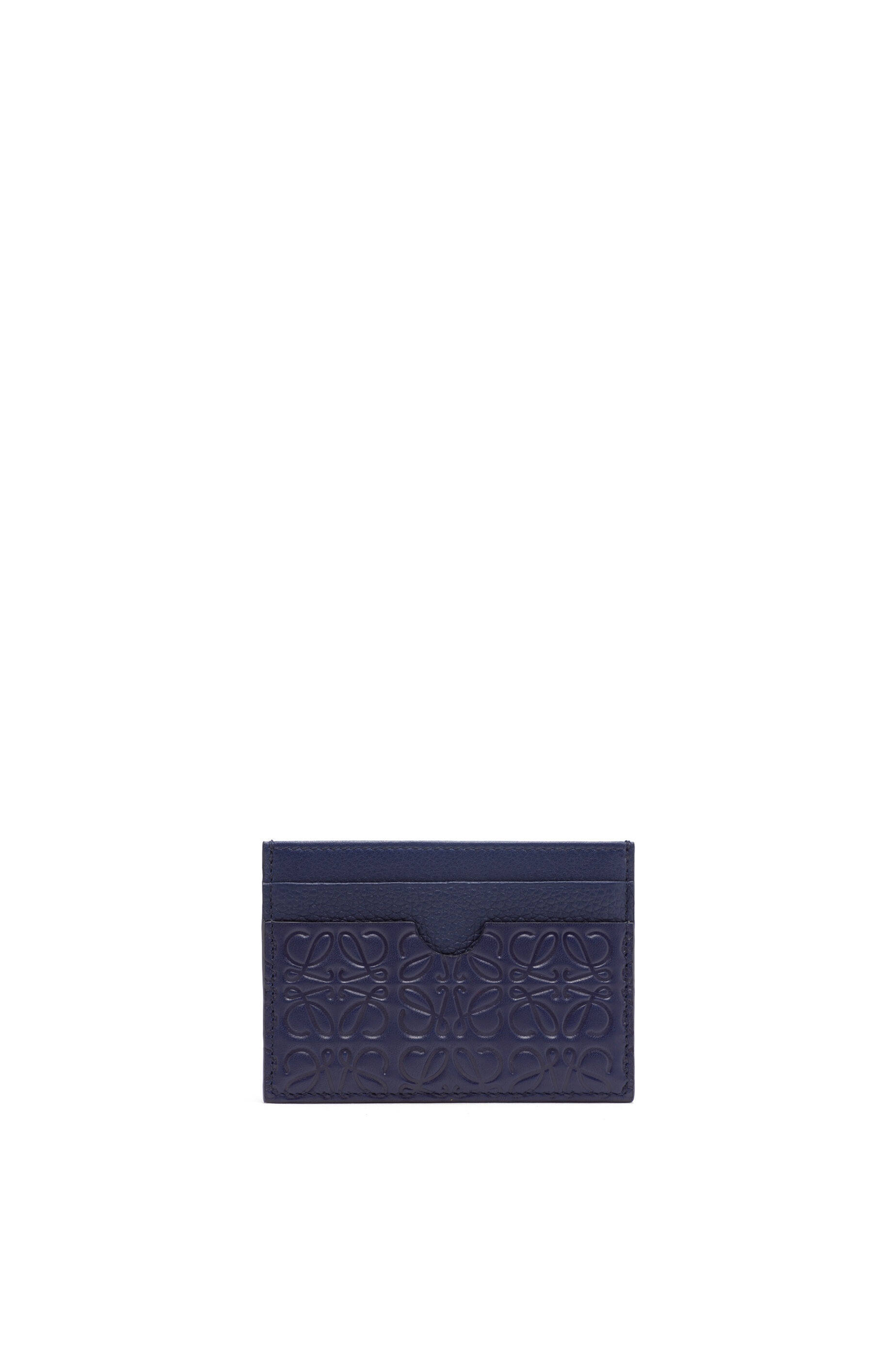 Plain cardholder in calfskin - 1