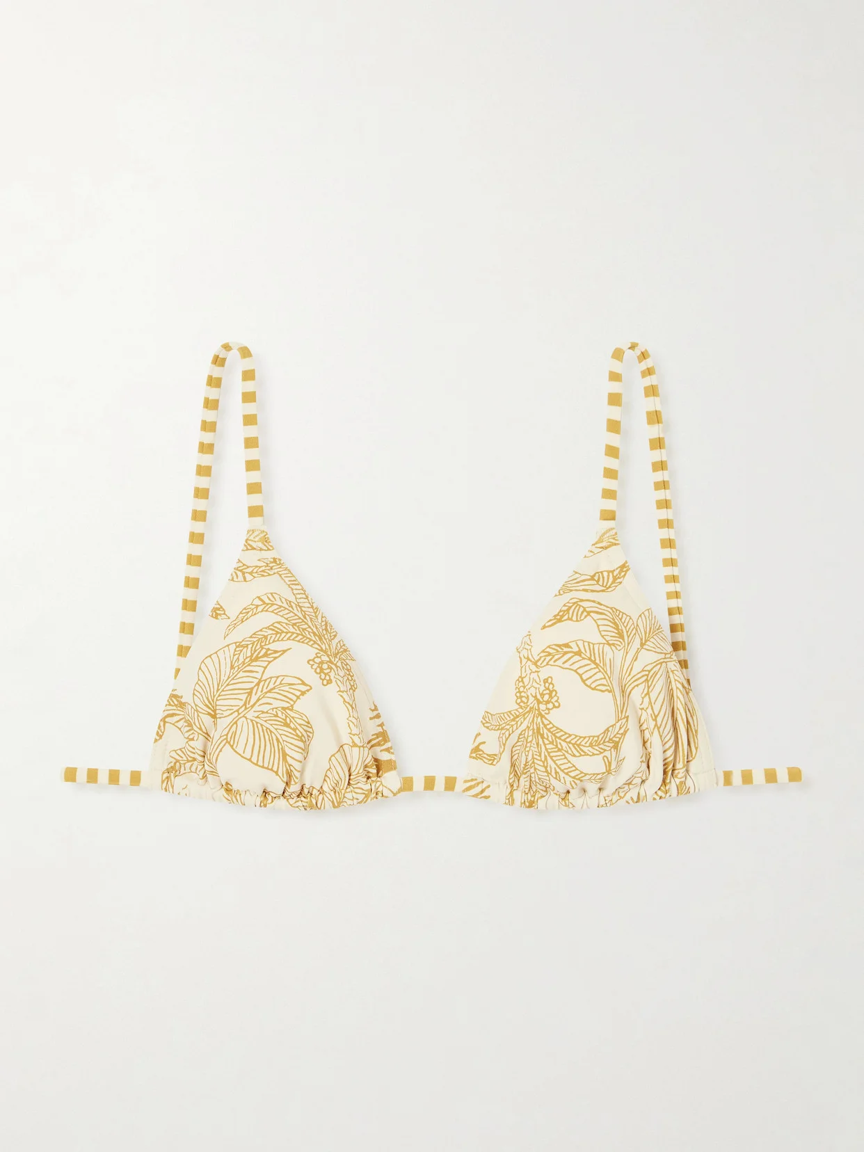 Voyage Hamac Printed Triangle Bikini Top - 1