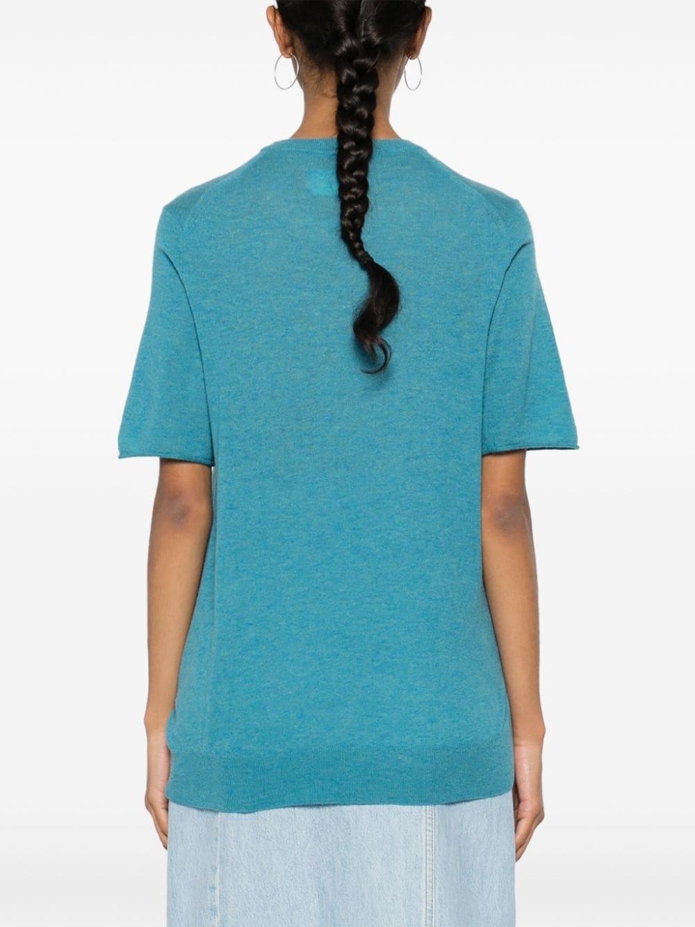 Ida crystal-embellishment knitted top - 4