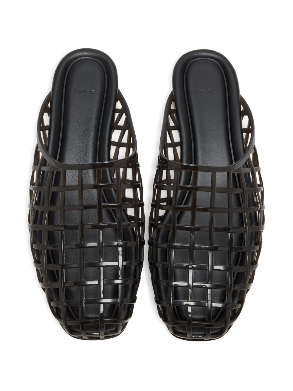 Barcelona lattice-detail mules - 2