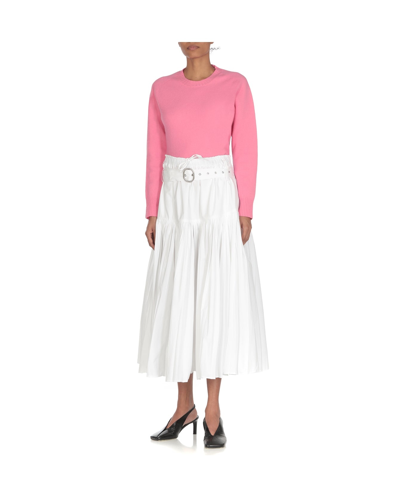 Long Pleated Skirt - 3
