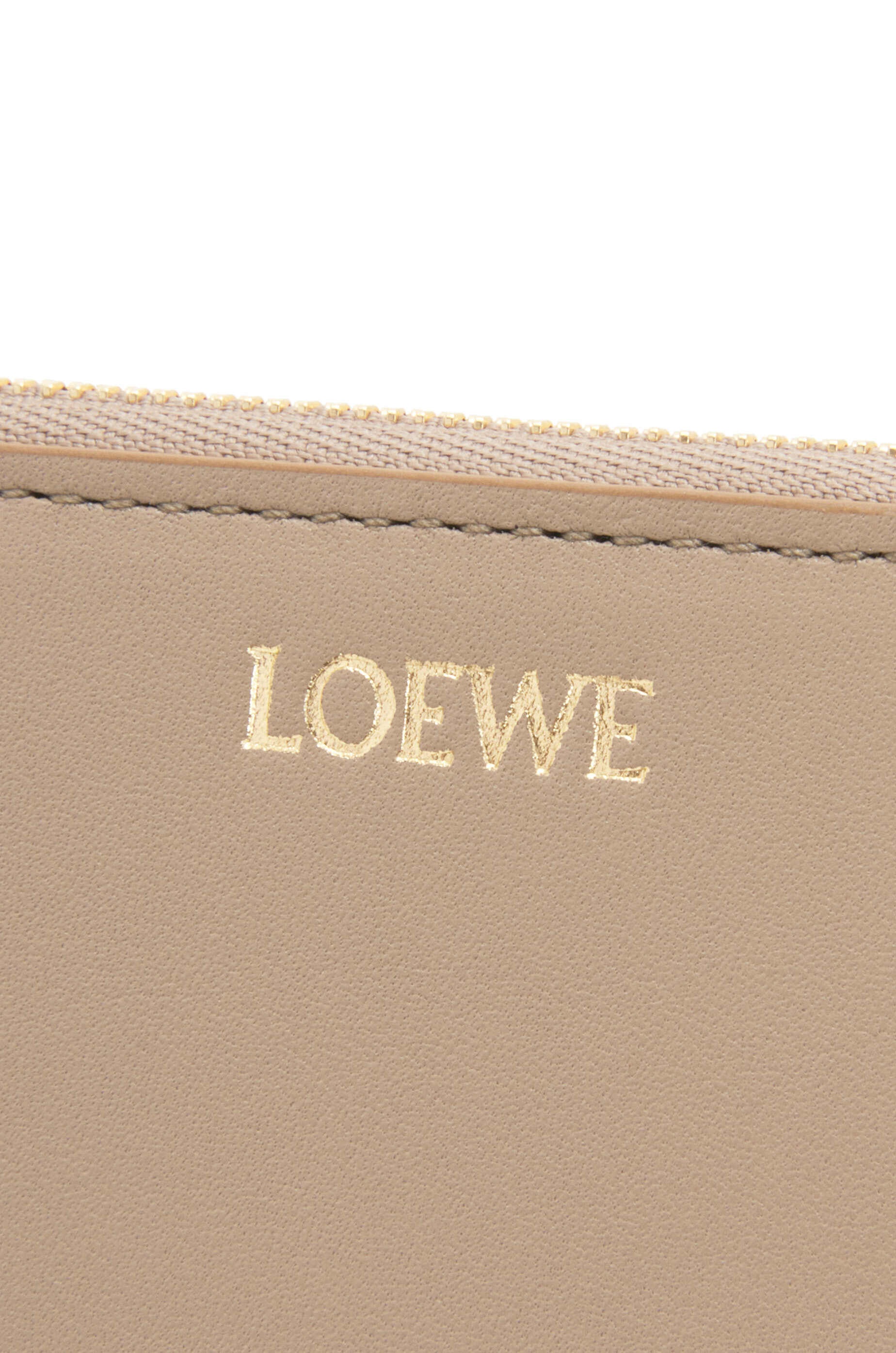 Knot compact zip wallet in shiny nappa calfskin - 5