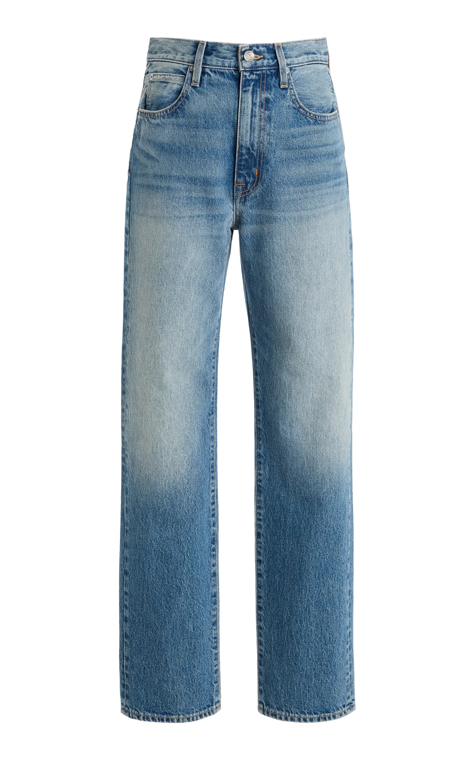 Jade Rigid High-Rise Slim Bootcut Jeans light wash - 1