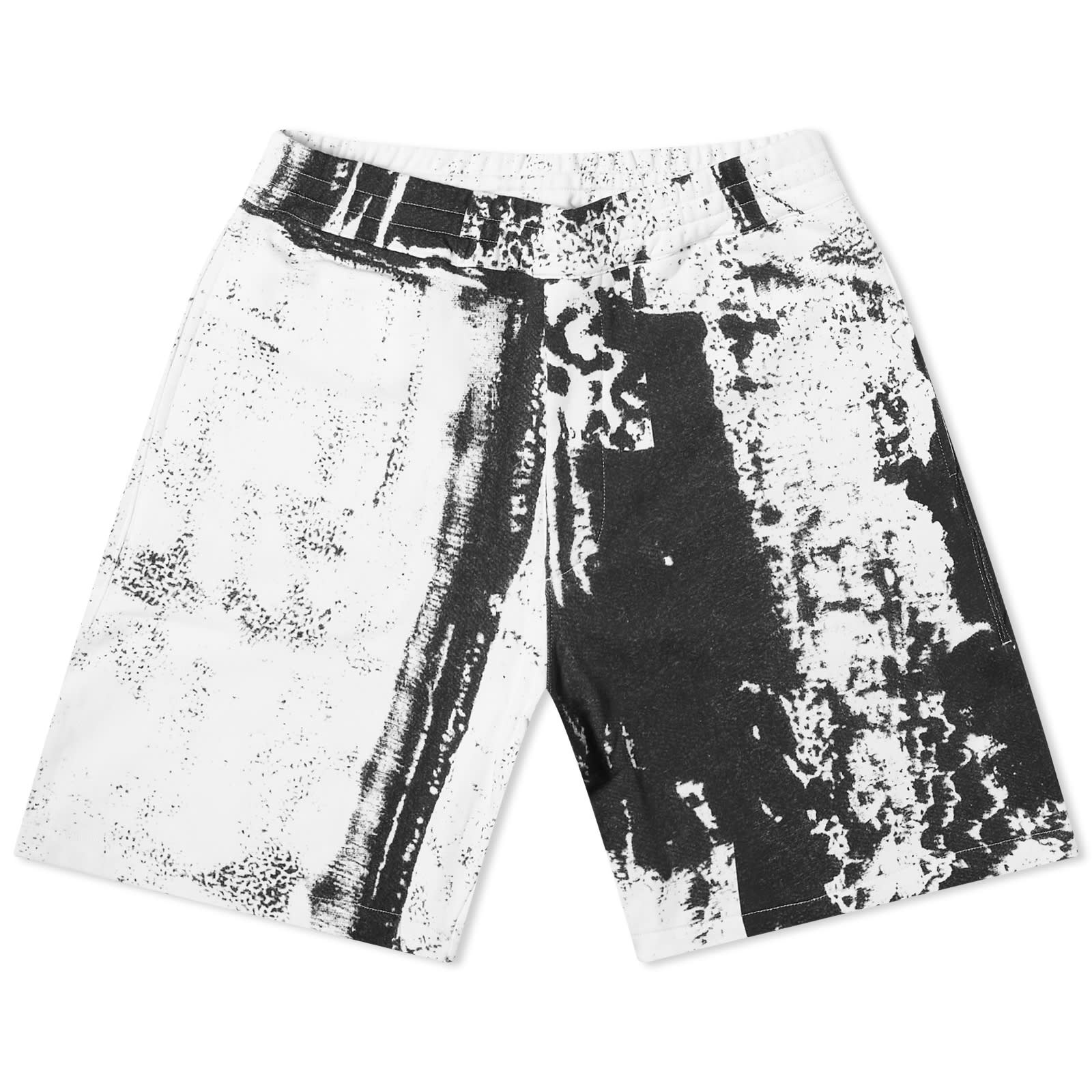 Alexander McQueen Fold Print Sweat Shorts - 1