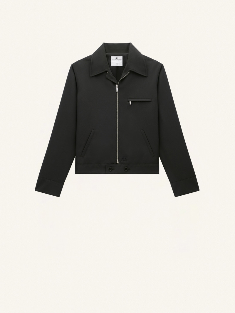 RETRO TWILL ZIP WORKWEAR JACKET - 1