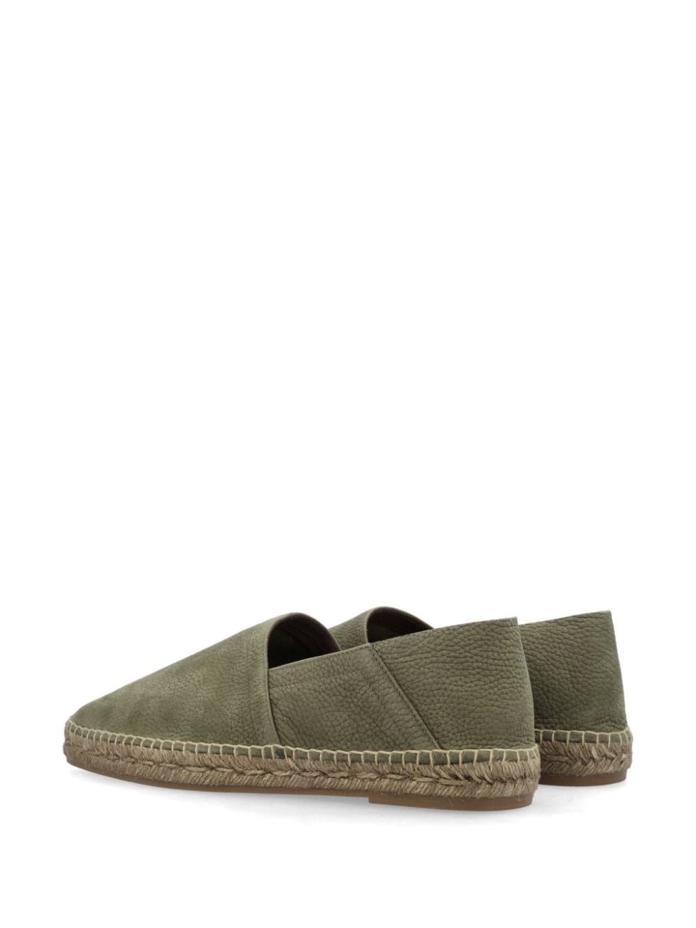 slip-on leather espadrilles - 4