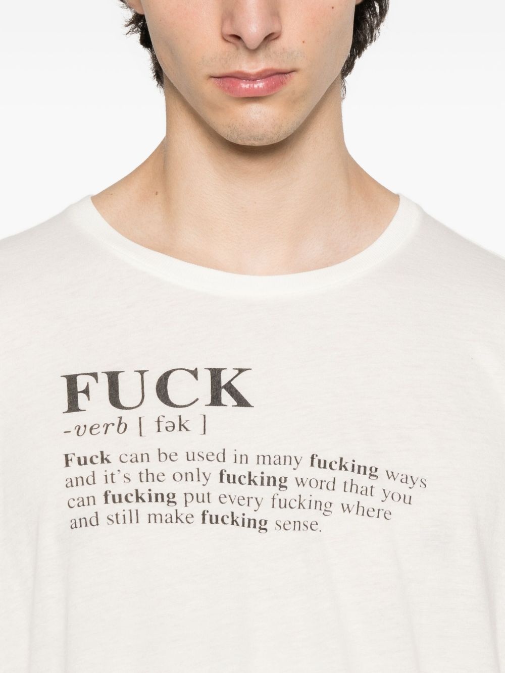 definition-print T-shirt - 4