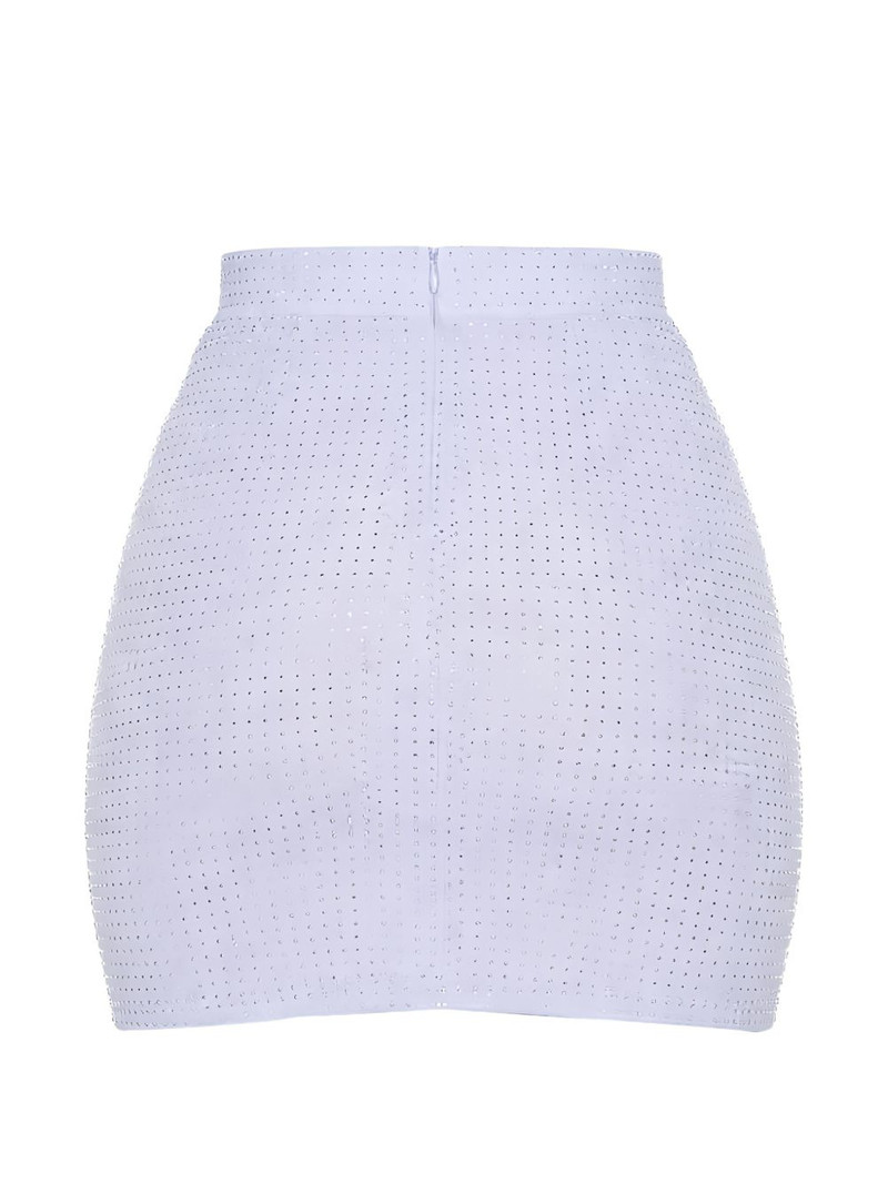 ALEX PERRY embellished mini skirt outlook