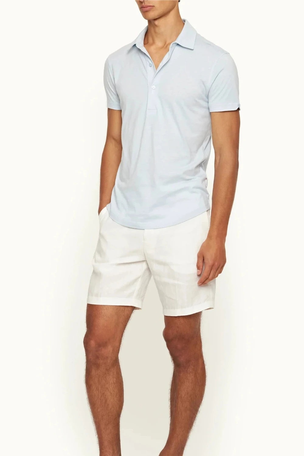 Sebastian Cotton Polo Springwater Blue - 2