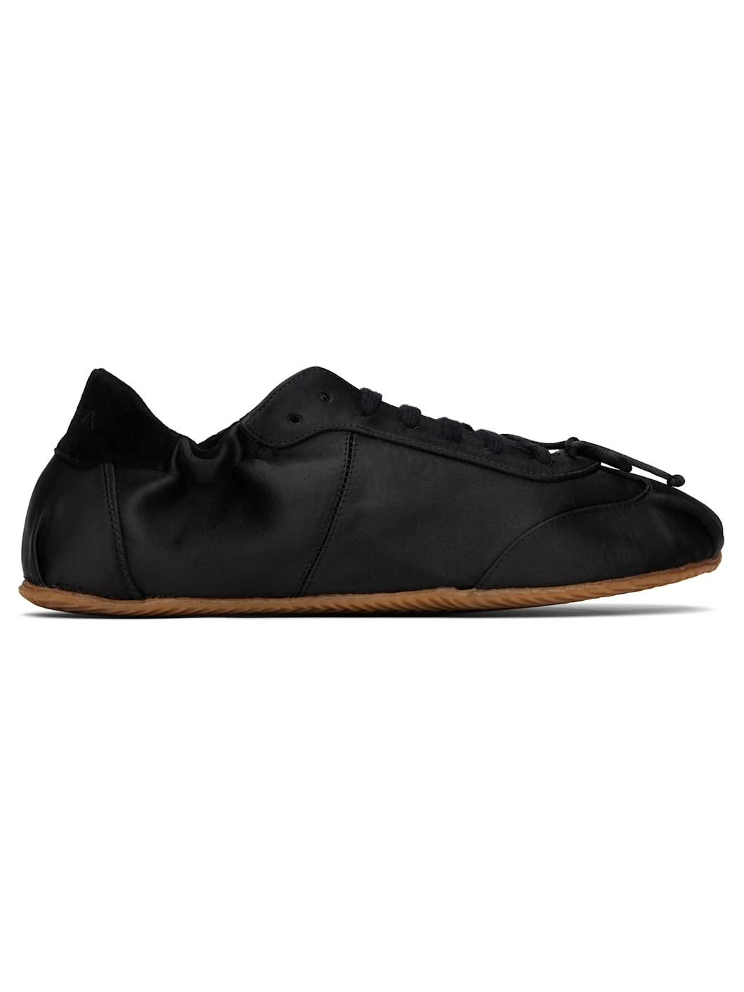 Black Ballerina Sneakers - 1
