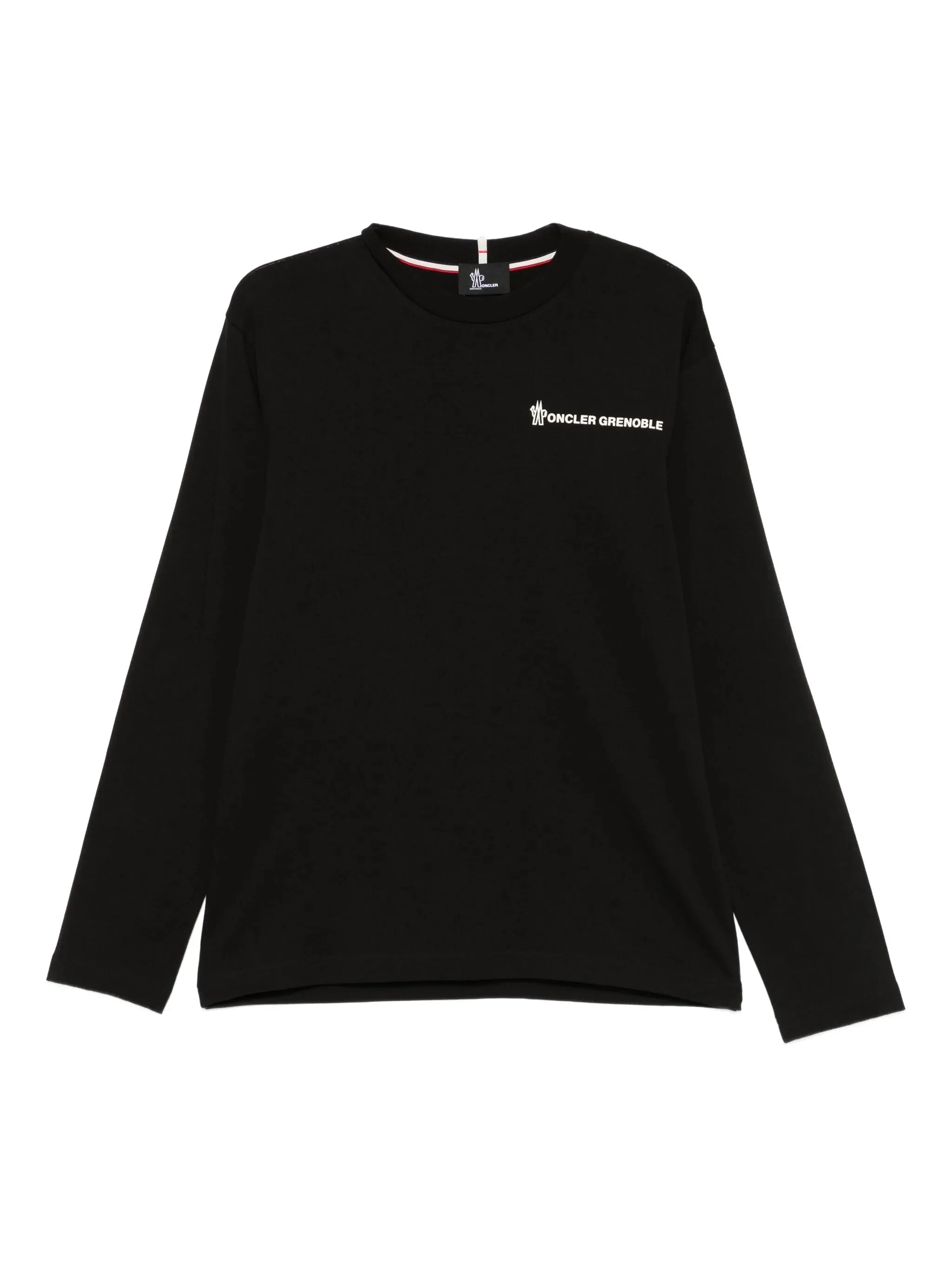 logo-embroidered sweatshirt - 1