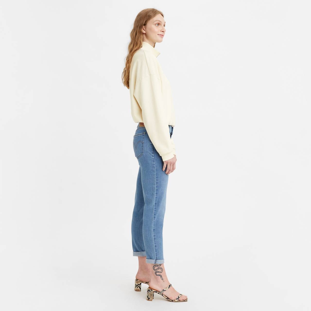 BOYFRIEND MID RISE WOMEN'S JEANS - 3