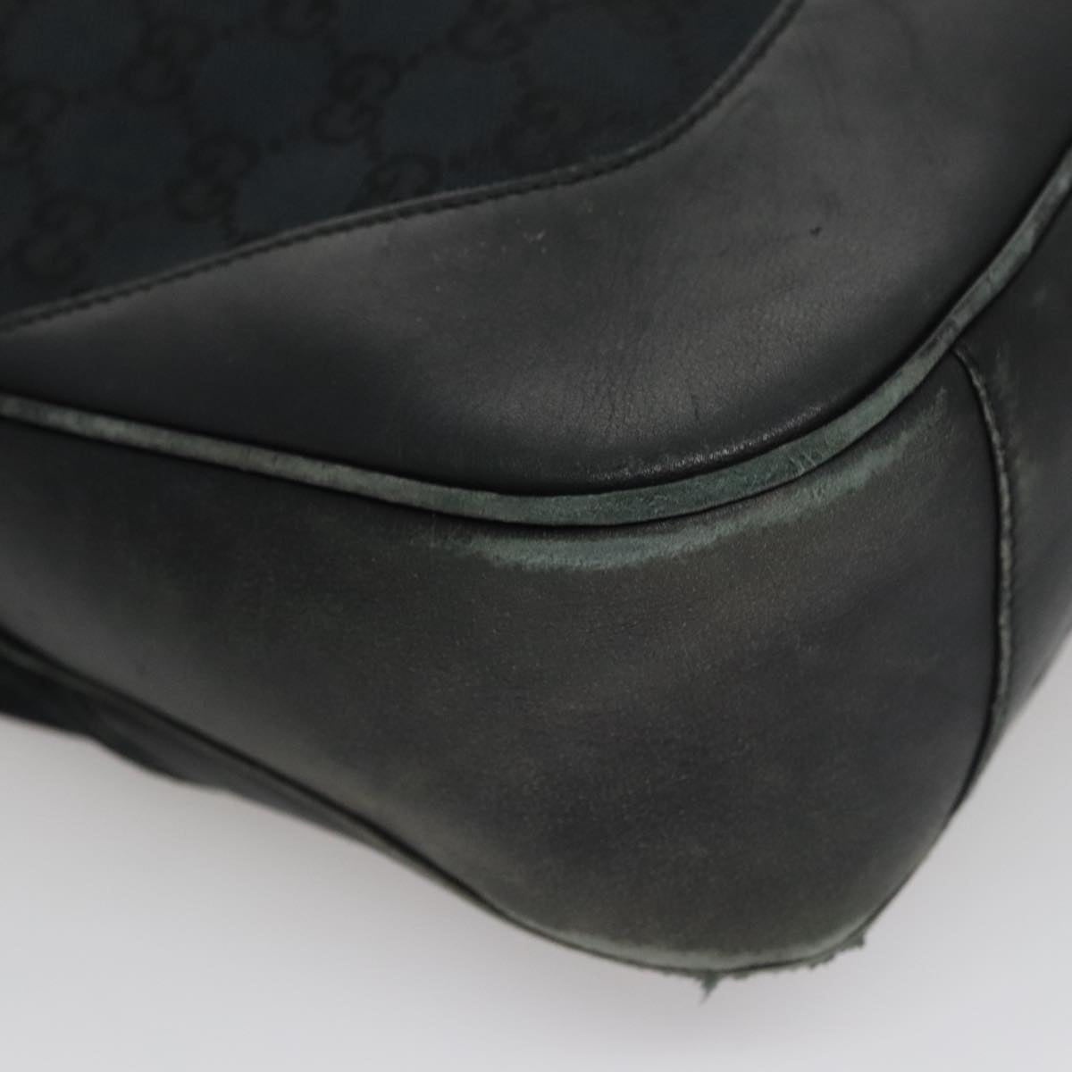 GUCCI Bamboo GG Canvas Hand Bag Black 001 4058 001 4058 - 14