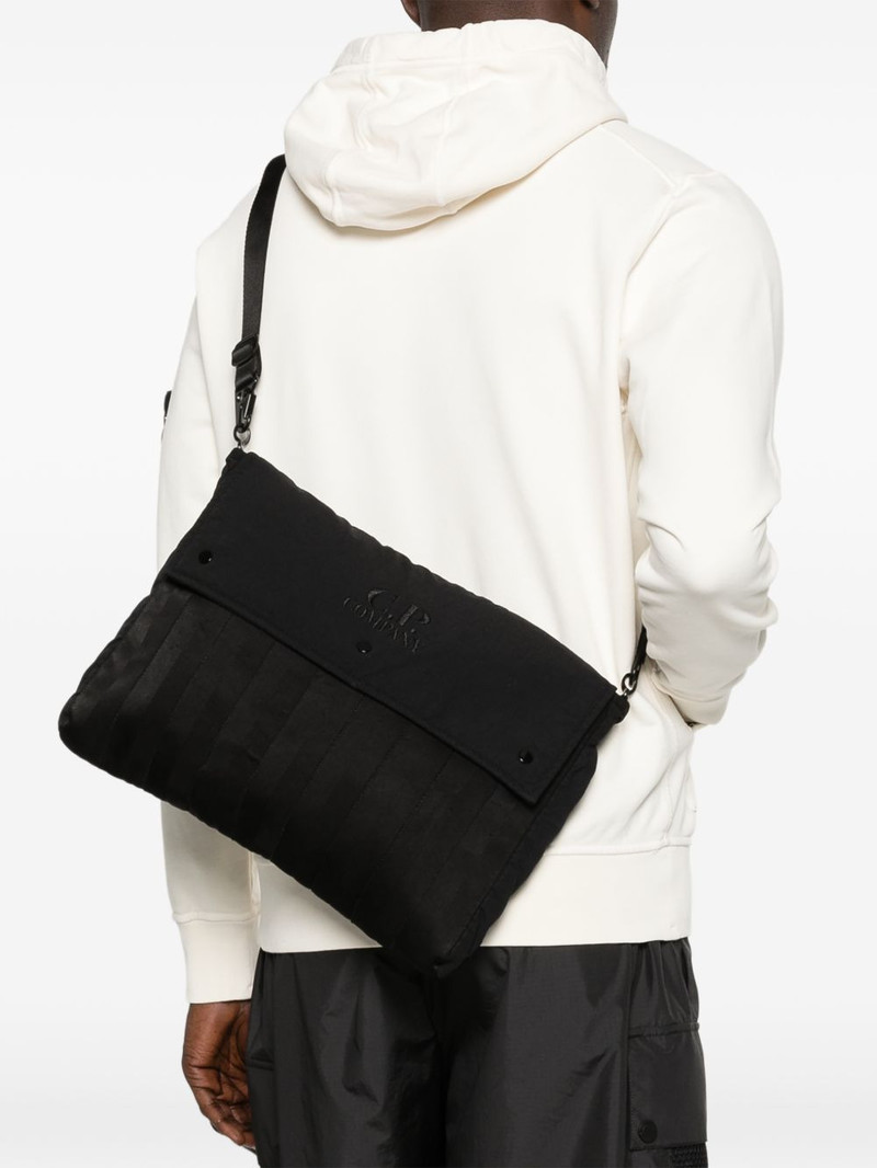 C.P. Company logo quilted tote bag outlook