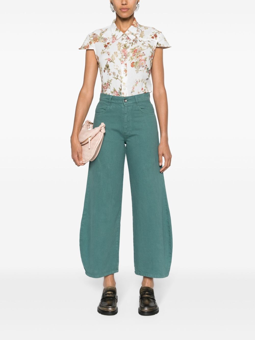 Pipette mid-rise wide-leg jeans - 2